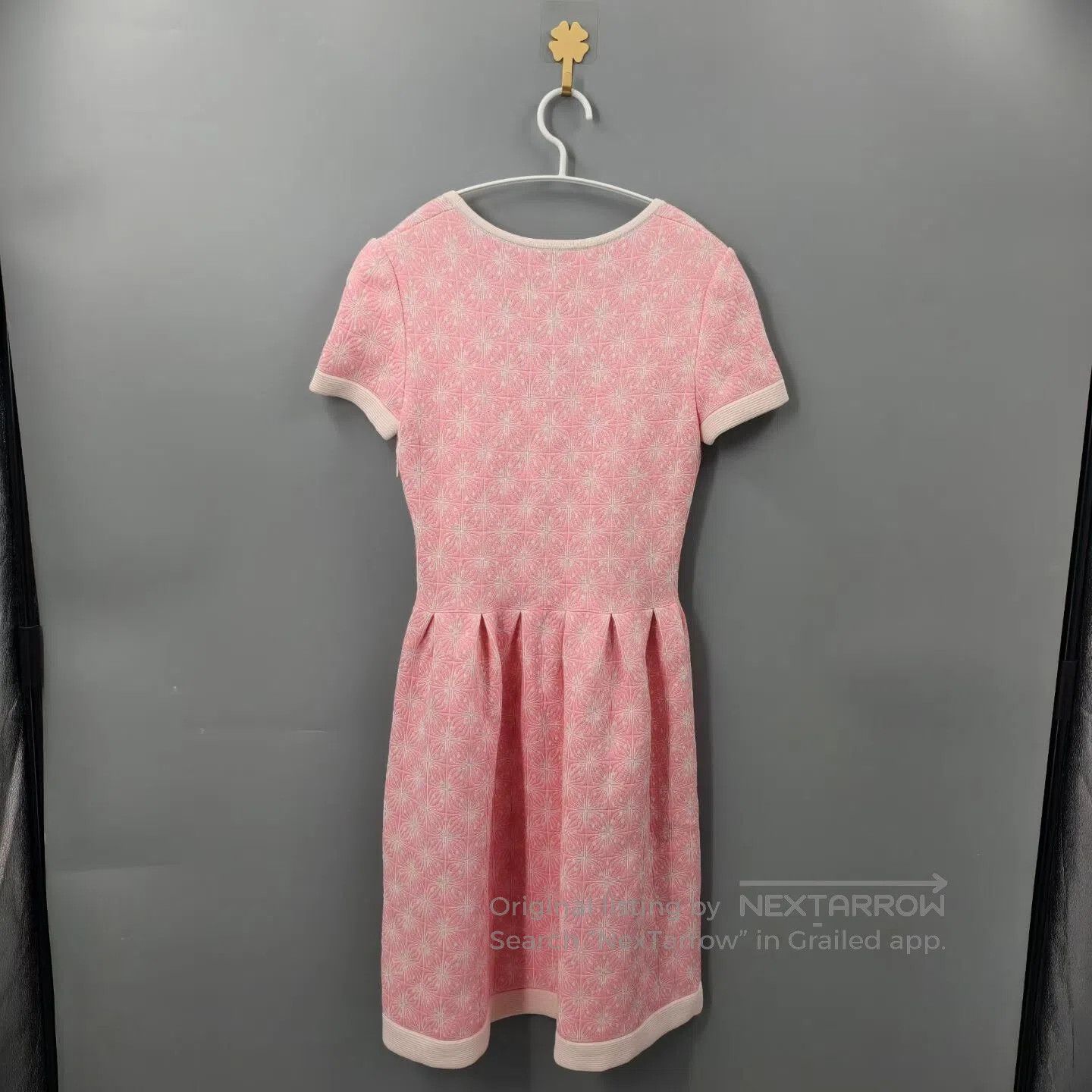 Fendi FENDI Pink floral dress| Size S / US 4 / IT 40 - 2 Thumbnail