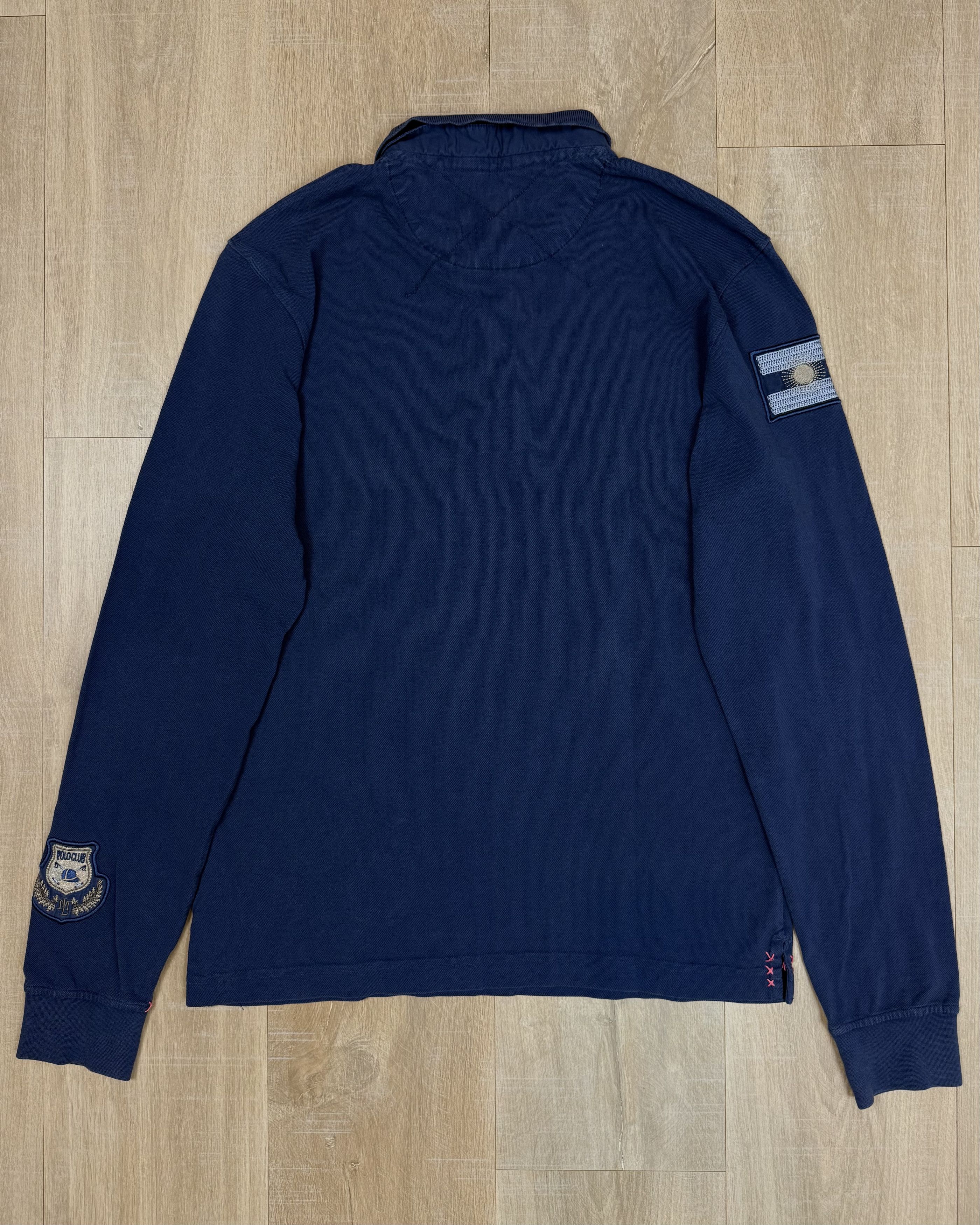 La Martina La Martina Tradition Del Polo Argentina Long Sleeve Polo Size US L / EU 52-54 / 3 - 4 Thumbnail