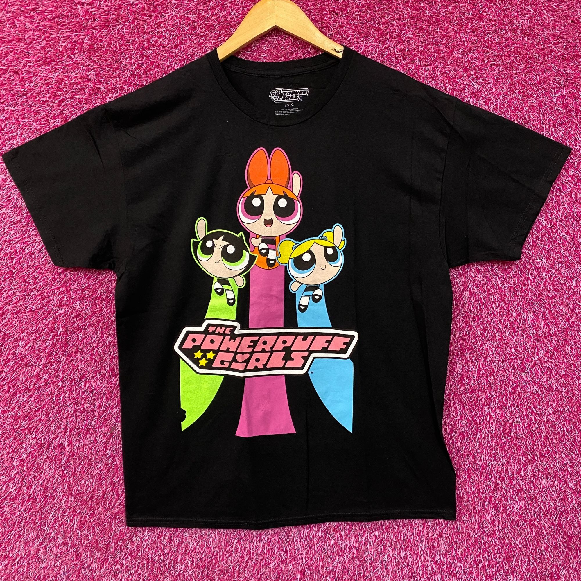Cartoon Network Cartoon Network Powerpuff Girls Retro Cartoon T-Shirt Large Size US L / EU 52-54 / 3 - 1 Thumbnail