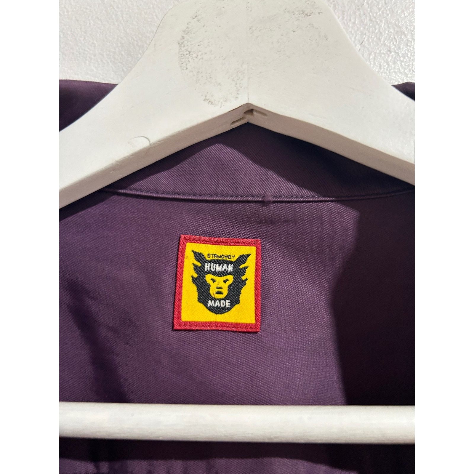 Human Made HUMAN MADE BOWLING BUTTON UP PURPLE SIZE LARGE PREOWNED Size US L / EU 52-54 / 3 - 5 Thumbnail