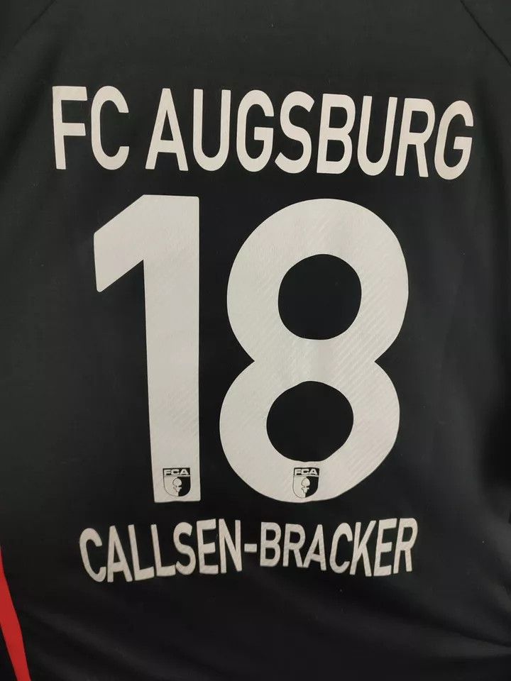 Vintage FC Augsburg 2011/12 Away Matchworn FOOTBALL Kit SHIRT Size US XXL / EU 58 / 5 - 7 Thumbnail