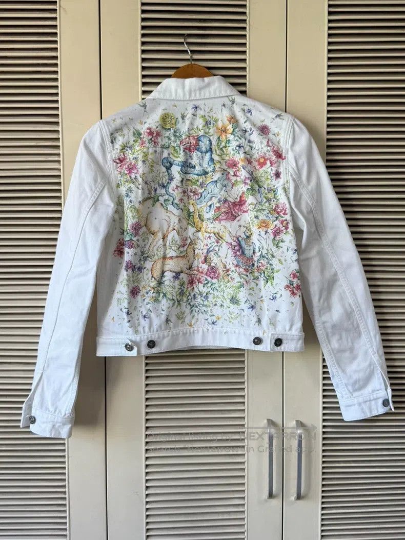 Dior Dior White denim jacket Size XS / US 0-2 / IT 36-38 - 1 Thumbnail