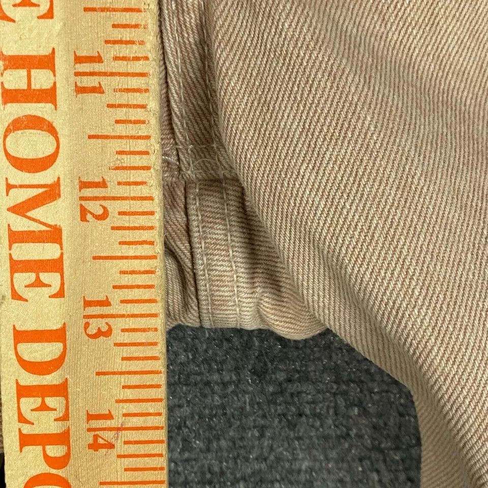 Topshop Topshop Jeans Men's 32x30 Tapered Leg Denim Peach Adults Size US 32 / EU 48 - 5 Thumbnail