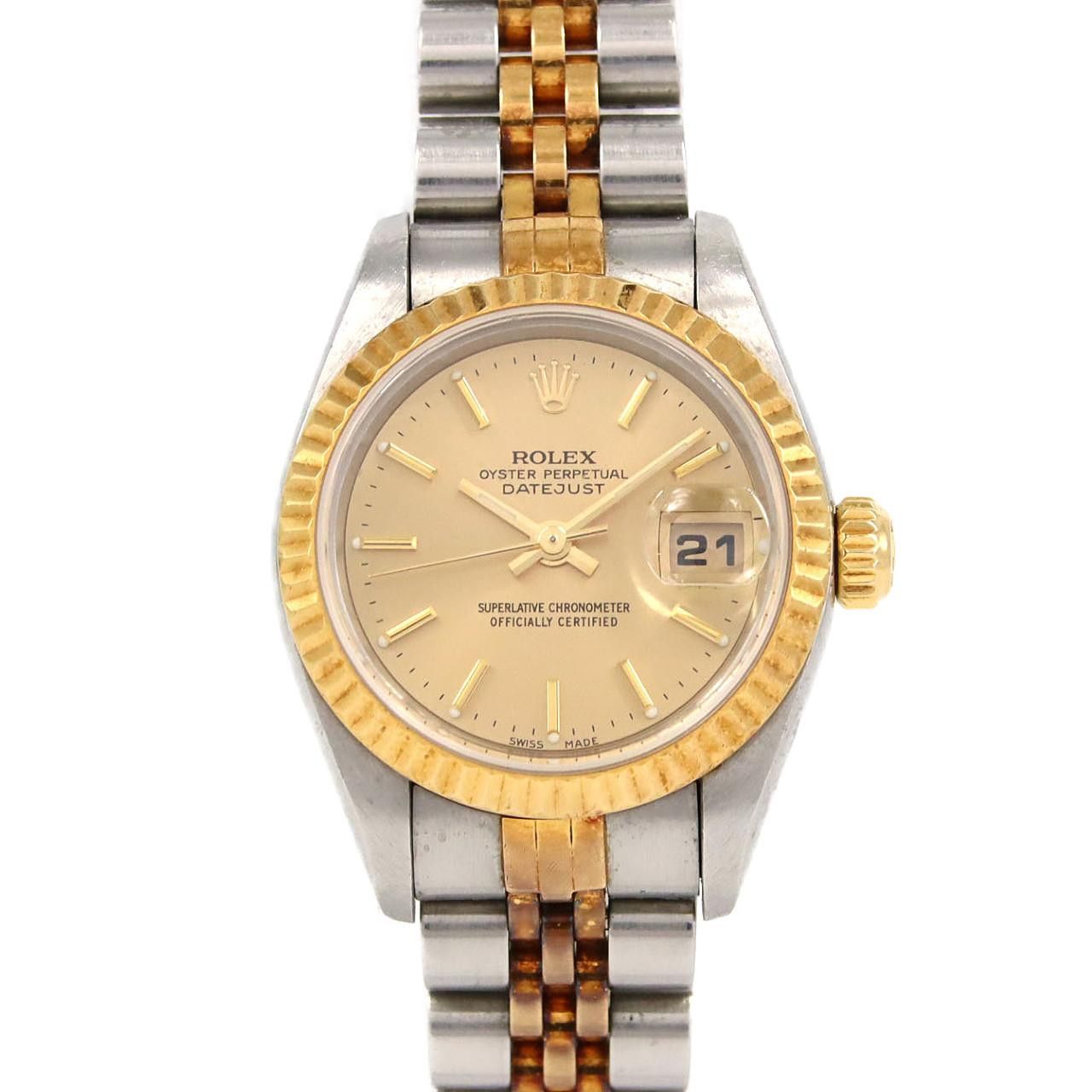 Rolex Rolex Rolex Datejust Stainless Steel Yellow Gold Automatic Metal Automatic 79173 DUTY FREE for USA Size ONE SIZE - 1 Thumbnail