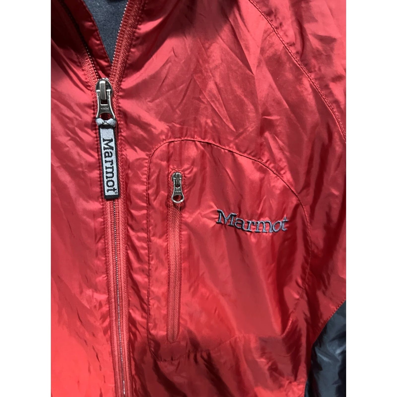 Marmot Marmot Red Jacket Womens S Zip Up Windbreaker Casual Polyester Solid Windbreaker Womens S Red Marmot Jacket Size S / US 4 / IT 40 - 2 Thumbnail