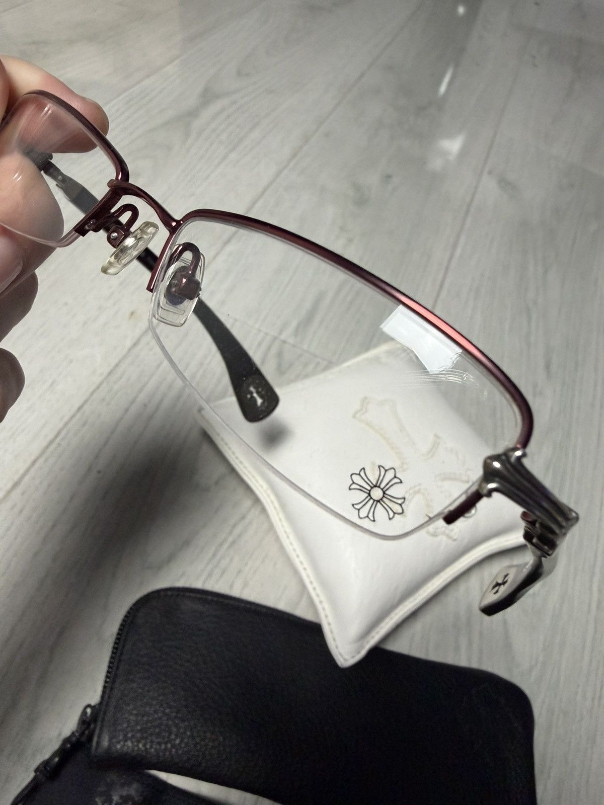 Chrome Hearts Chrome Hearts Wood “Rocks” Glasses Size ONE SIZE - 10 Thumbnail