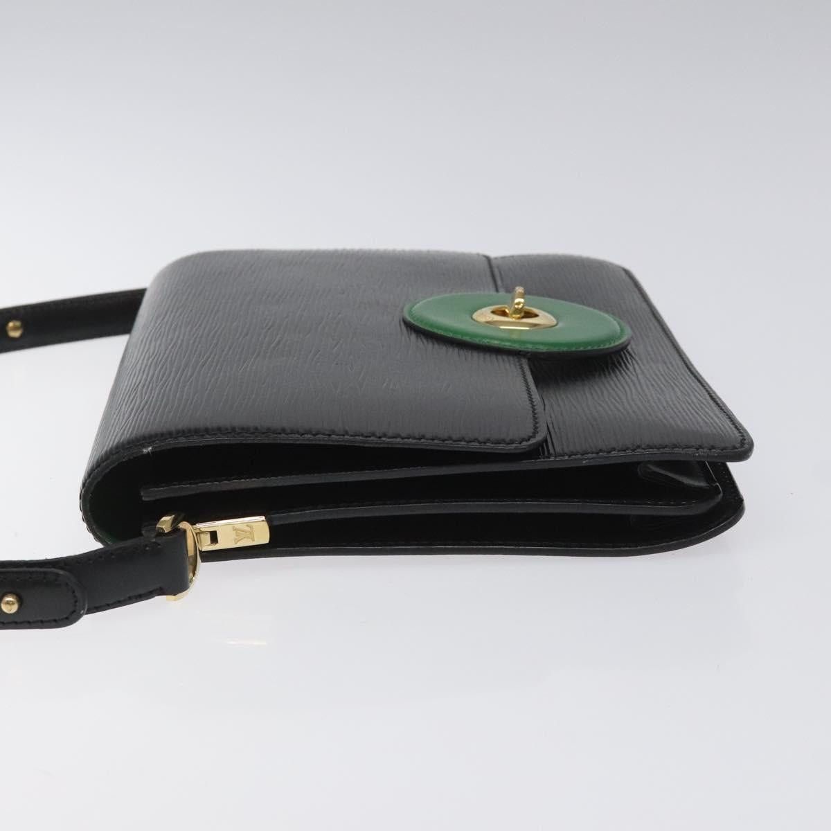 Louis Vuitton LOUIS VUITTON Epi Free Run Shoulder Bag Green Black M52414 Size ONE SIZE - 4 Thumbnail