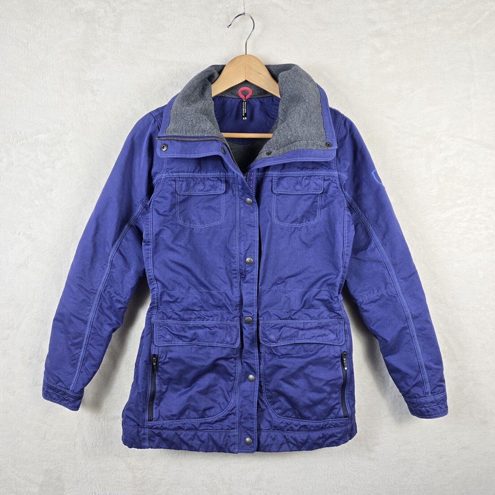 Kuhl Kuhl Jacket Lena Utility Womens Size XS Full Zip Snap Button Size XS / US 0-2 / IT 36-38 - 3 Thumbnail