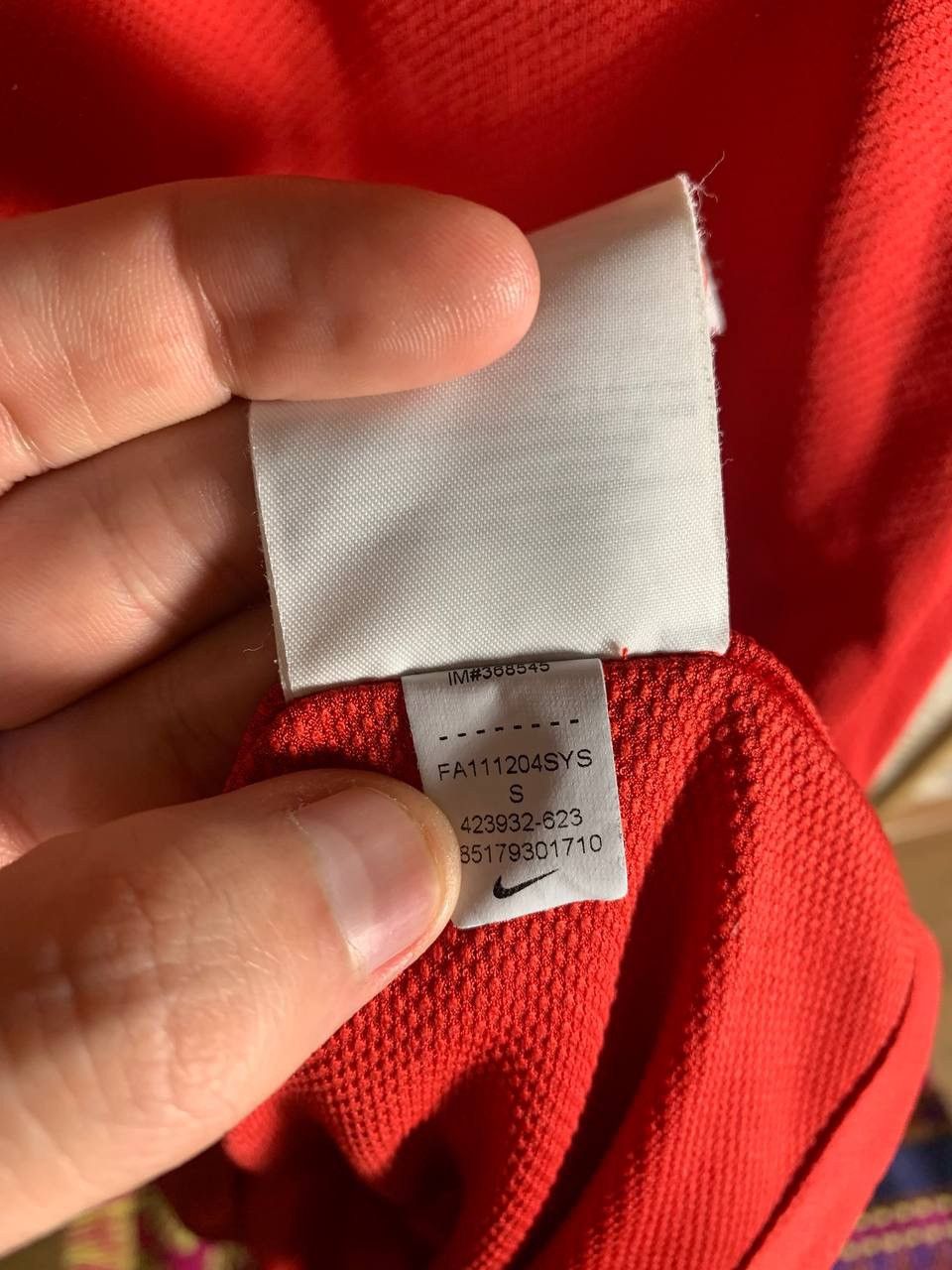 Nike × Vintage VERY RARE NIKE FC MANCHESTER UNITED ENGLAND SOCCER JERSEY Size US S / EU 44-46 / 1 - 7 Thumbnail