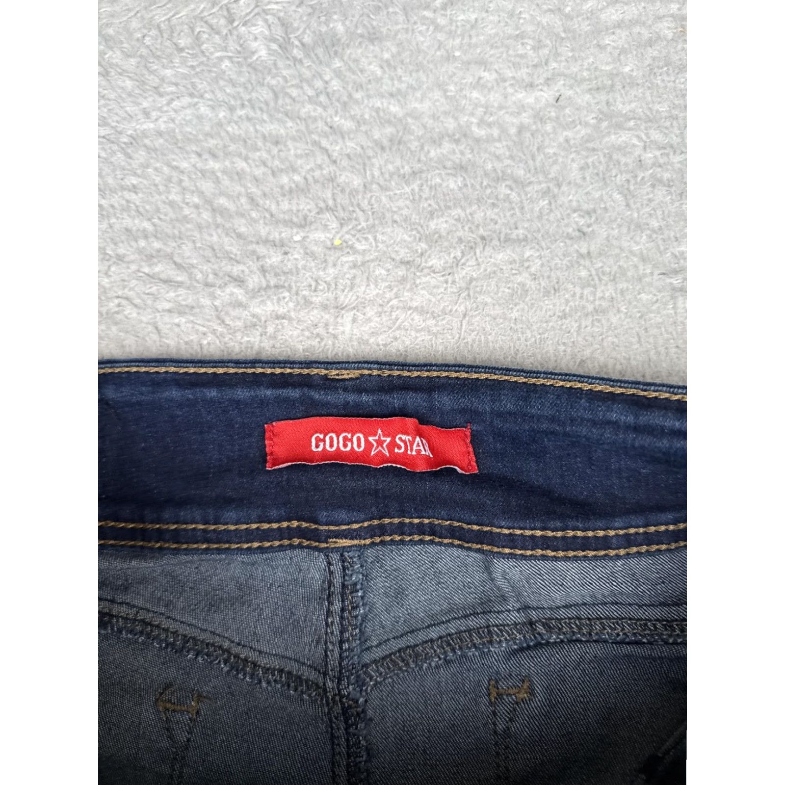 Vintage Gogo Jeans Shorts Jeans Cut-Off 5-Pocket 30x4 Juniors Blue Denim Short Inseam 4in Casual Womens Modern Stretch 3 Size 26" / US 2 / IT 38 - 7 Thumbnail