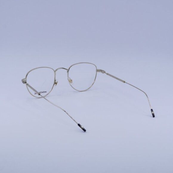 Montblanc Montblanc MB0111O 002 Eyeglasses Gold 49mm Aviator Frame Size ONE SIZE - 9 Thumbnail