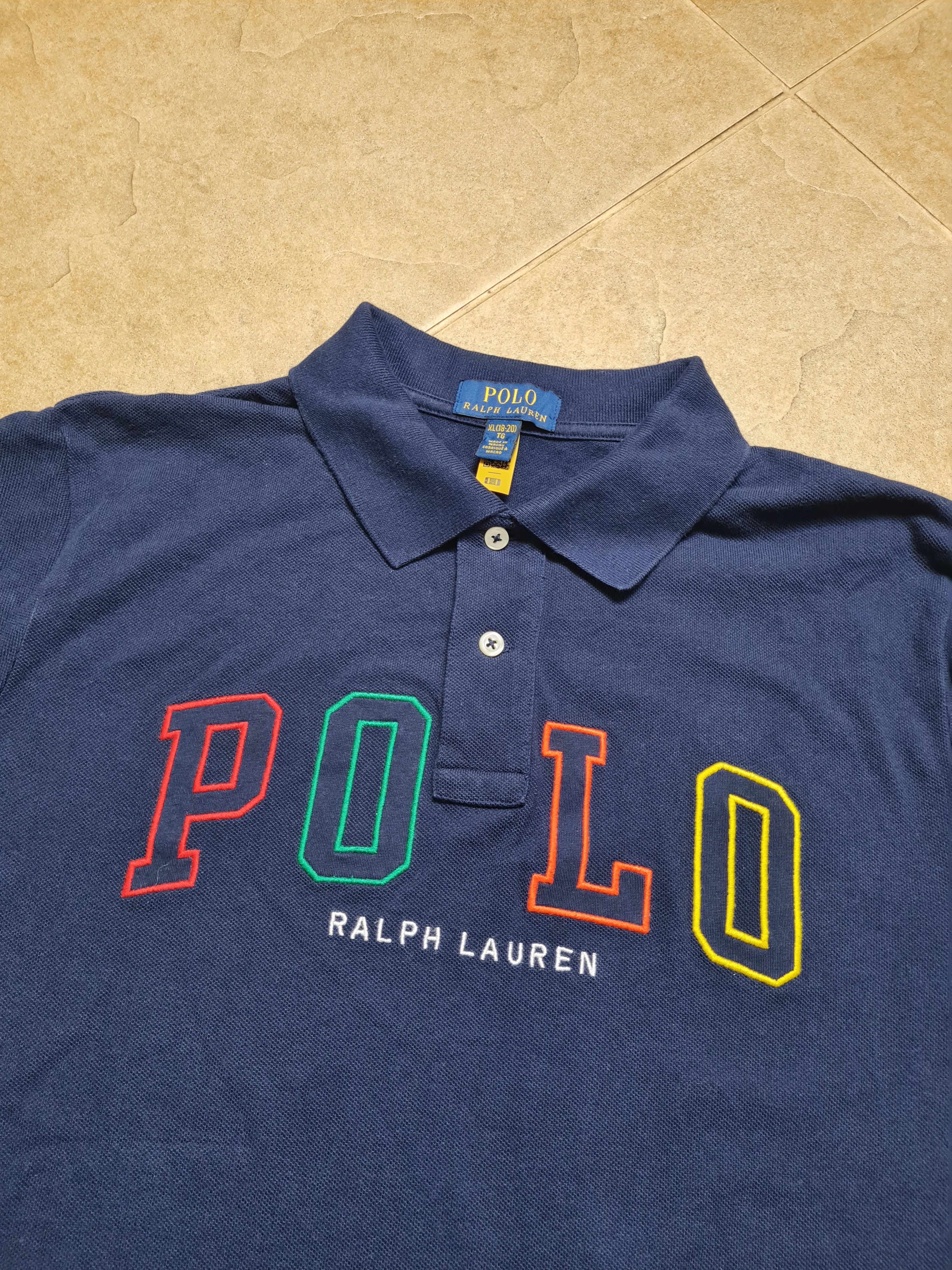 Polo Ralph Lauren Vintage Polo Ralph Lauren Navy Blue Polo Shirt Men’s S Size US S / EU 44-46 / 1 - 4 Thumbnail