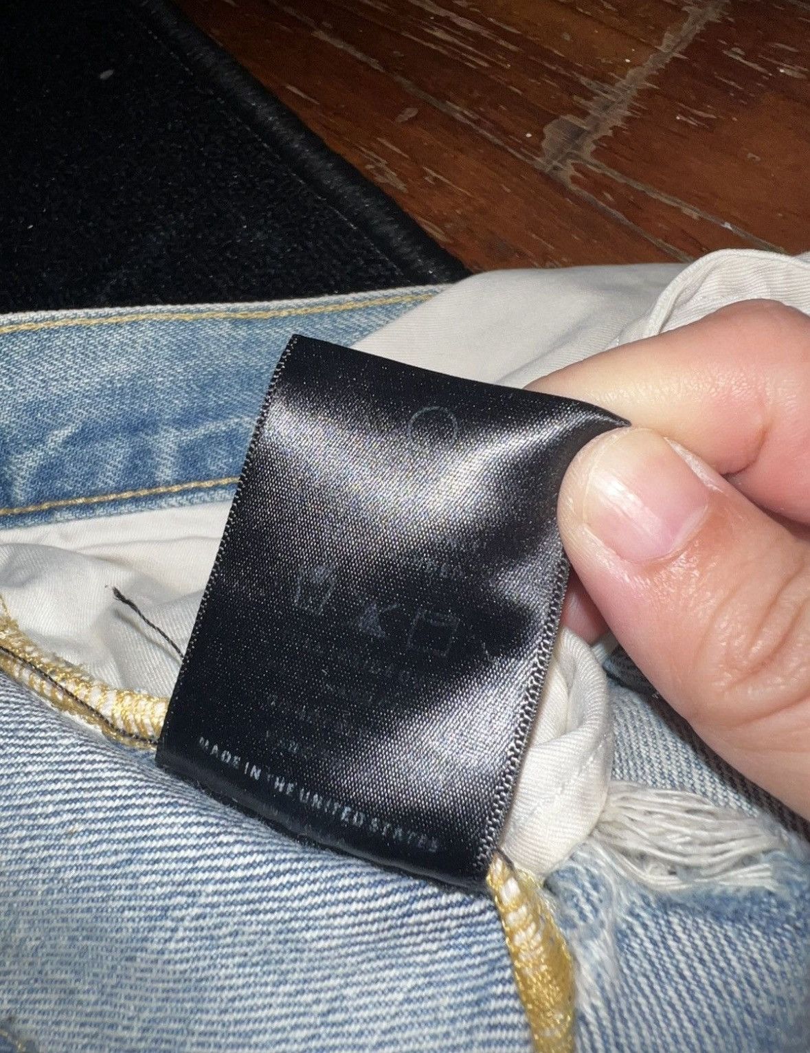 Other FOURTH COLLECTION FOG 2016 4th Ripped Denim Jeans Size US 30 / EU 46 - 10 Thumbnail