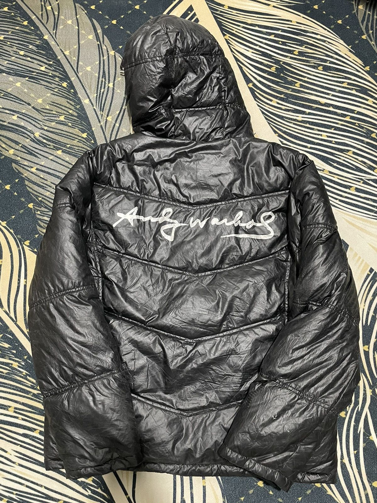 Andy Warhol × Designer × Vintage Vintage Light Jacket Puffer Andy Warhol By DOHC Size US L / EU 52-54 / 3 - 9 Thumbnail