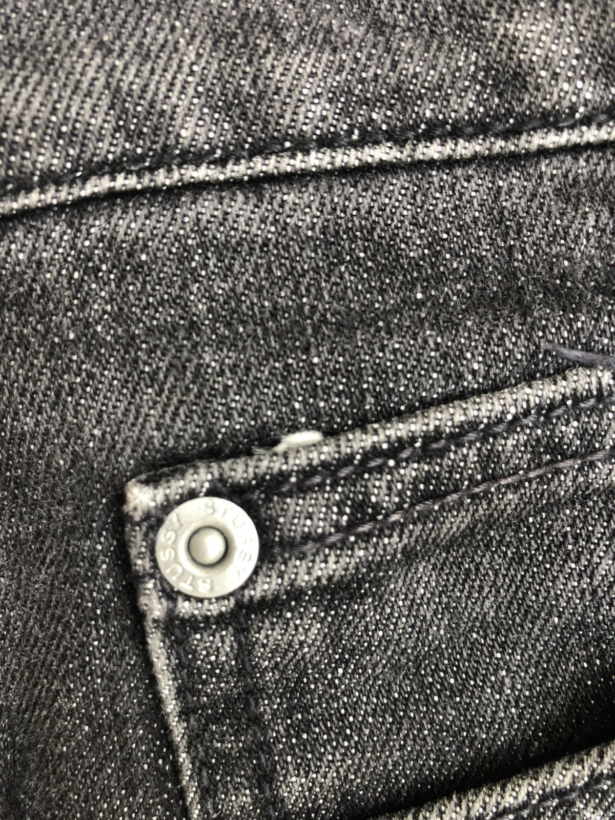 Stussy Stussy Spell out Jeans Distressed Denim Size US 29 - 17 Thumbnail