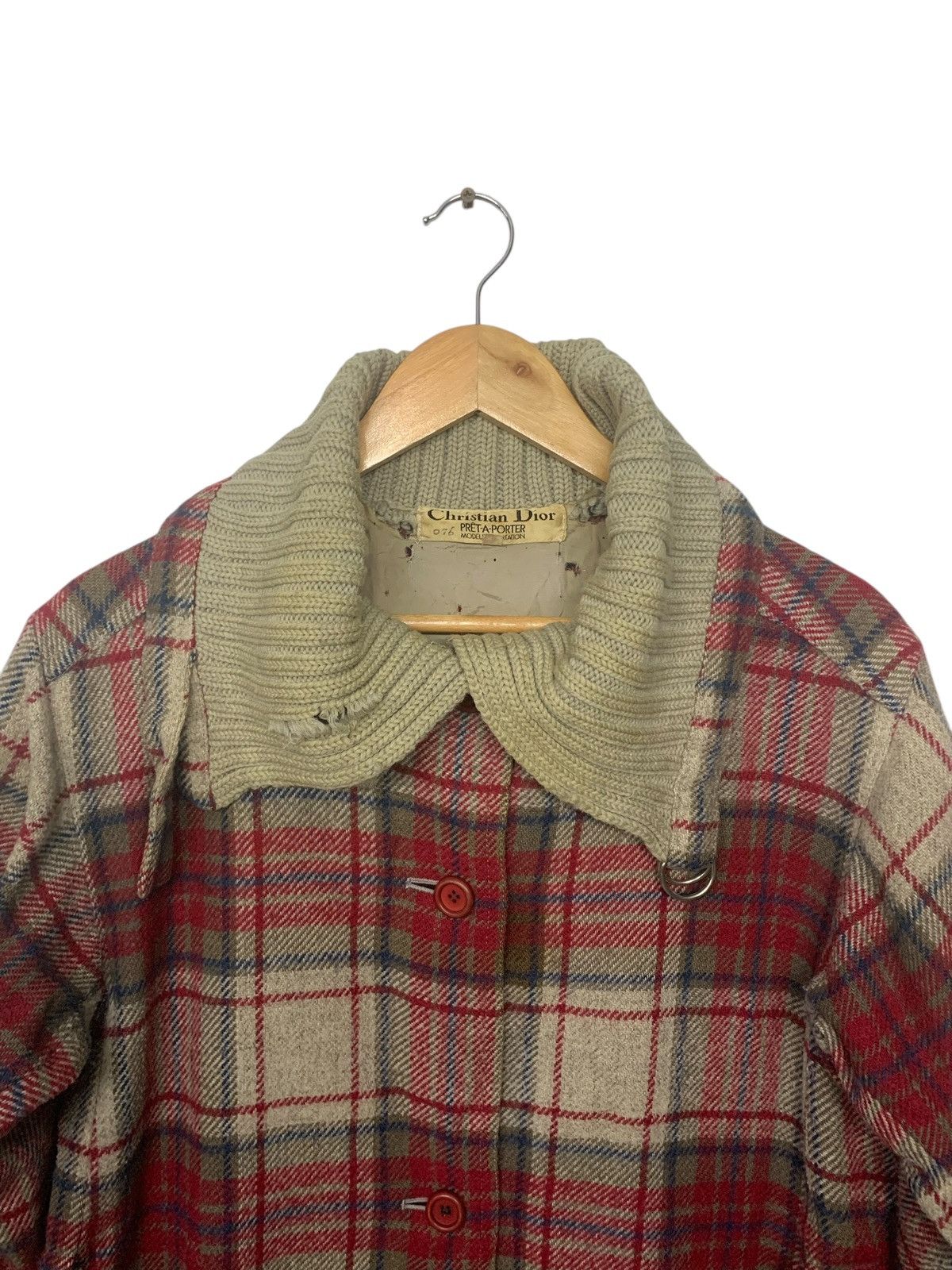 Christian Dior Monsieur × Vintage Rare Vintage Christian Dior Pret-A-Porter Wool Long Jacket Size M / US 6-8 / IT 42-44 - 6 Thumbnail