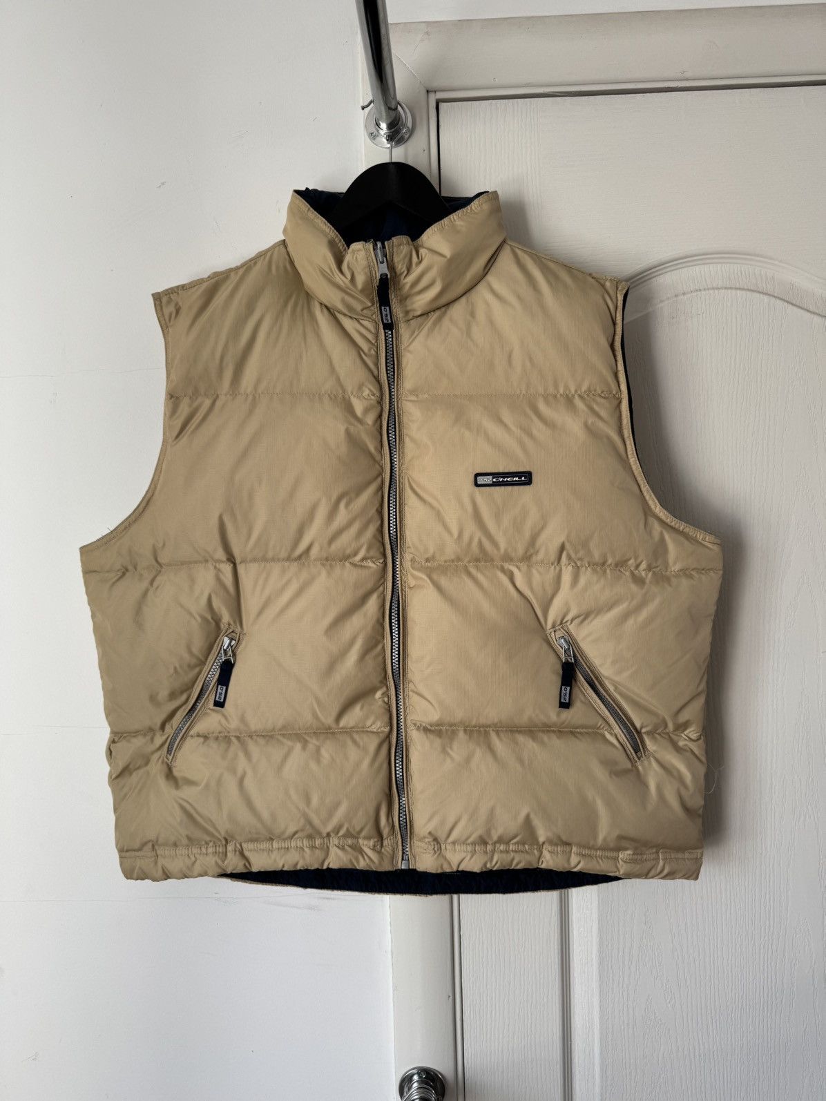 O'Neill Vintage 90s ONEIL PUFFER DOWN VEST JACKET Size US XL / EU 56 / 4 - 2 Thumbnail