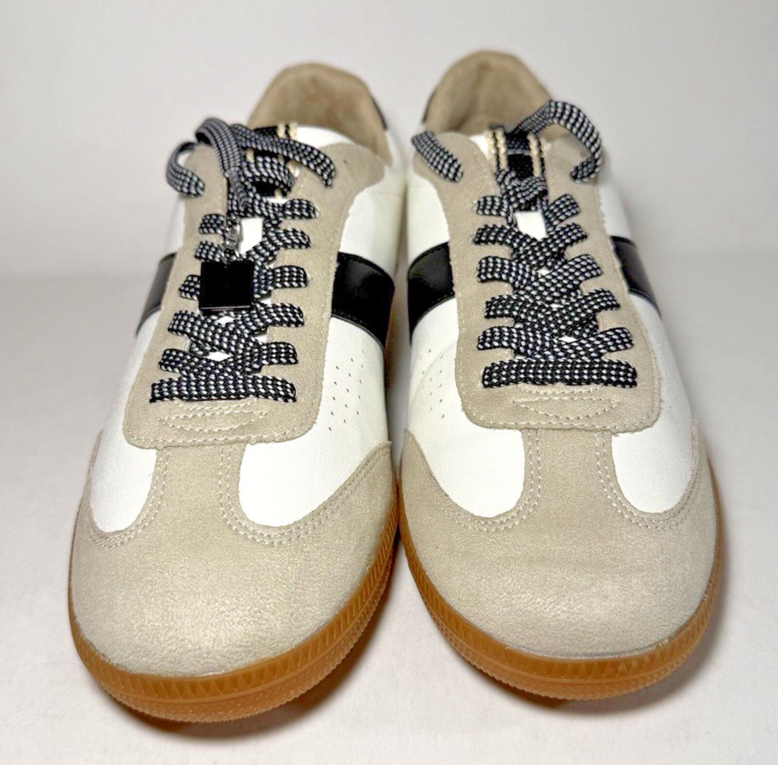 Other SHU SHOP Sydney Sneakers Low Top Leather Suede Black/White Size US 8 / IT 38 - 2 Thumbnail
