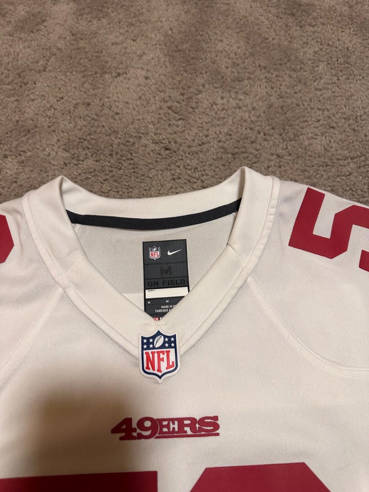 Nike Onfield Patrick Willis #52 San Francisco 49ers NFL Jersey Size ONE SIZE - 4 Thumbnail