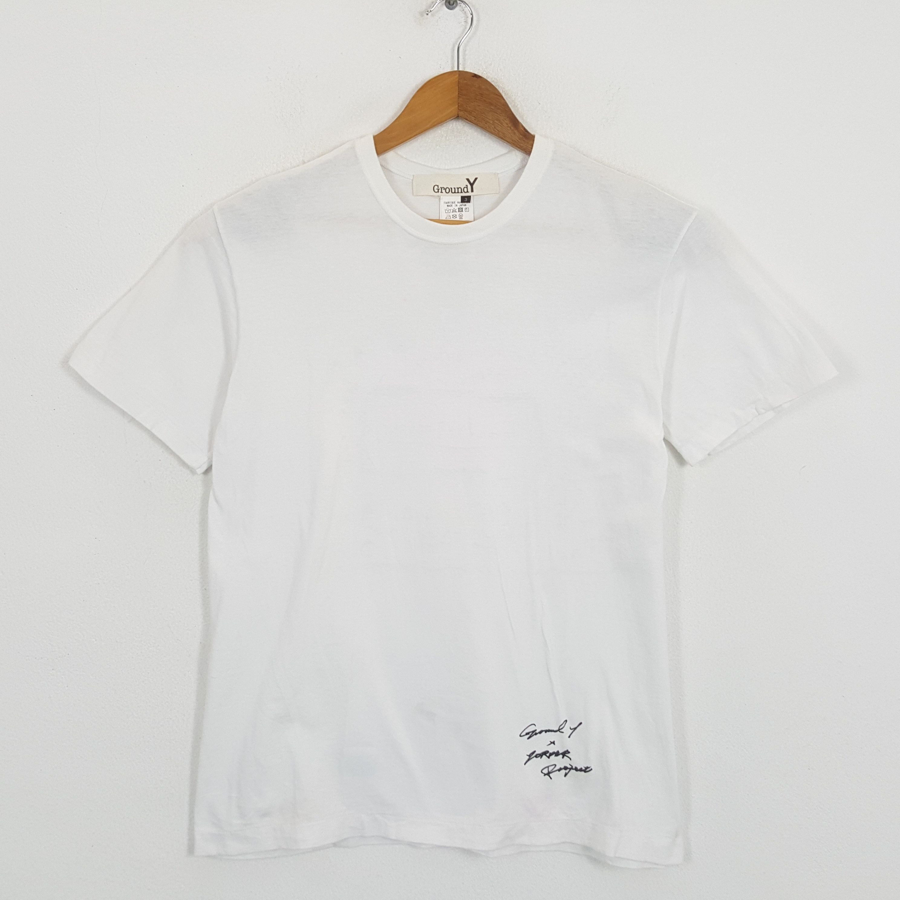 Ground Y × Vintage × Yohji Yamamoto Vintage GROUND Y x TORDER by Yohji Yamamoto T-Shirts Size US L / EU 52-54 / 3 - 3 Thumbnail