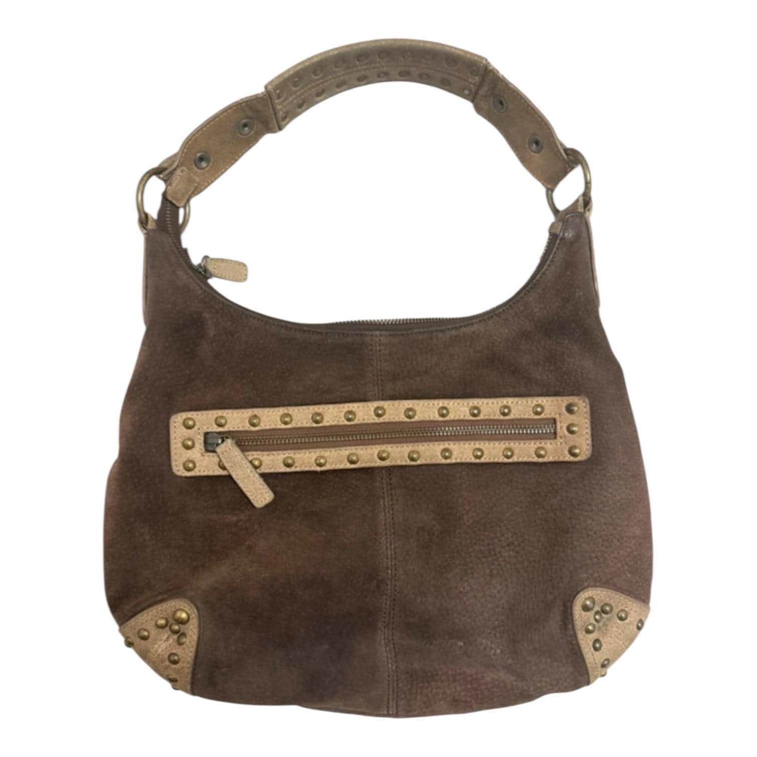 Roberto Cavalli The Cavalli Suede Large Shoulder Bag Size ONE SIZE - 4 Thumbnail