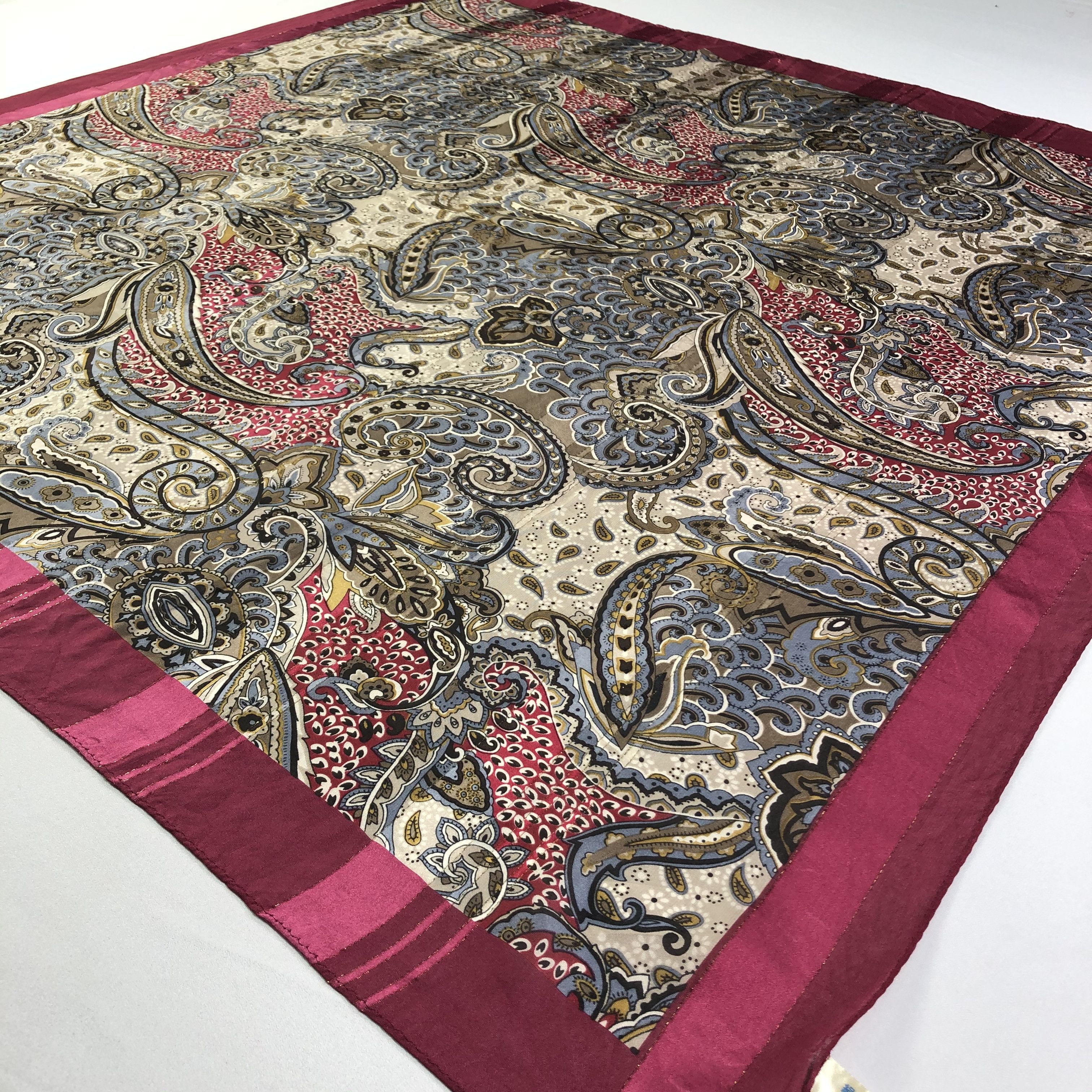 Vintage Vintage Silk Scarf Size ONE SIZE - 4 Thumbnail