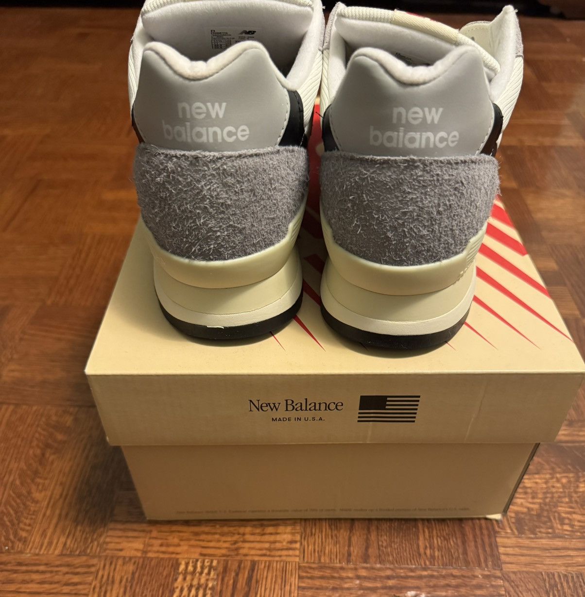 New Balance New Balance Made In USA 996 Grey 11.5 Size US 11.5 / EU 44-45 - 3 Thumbnail