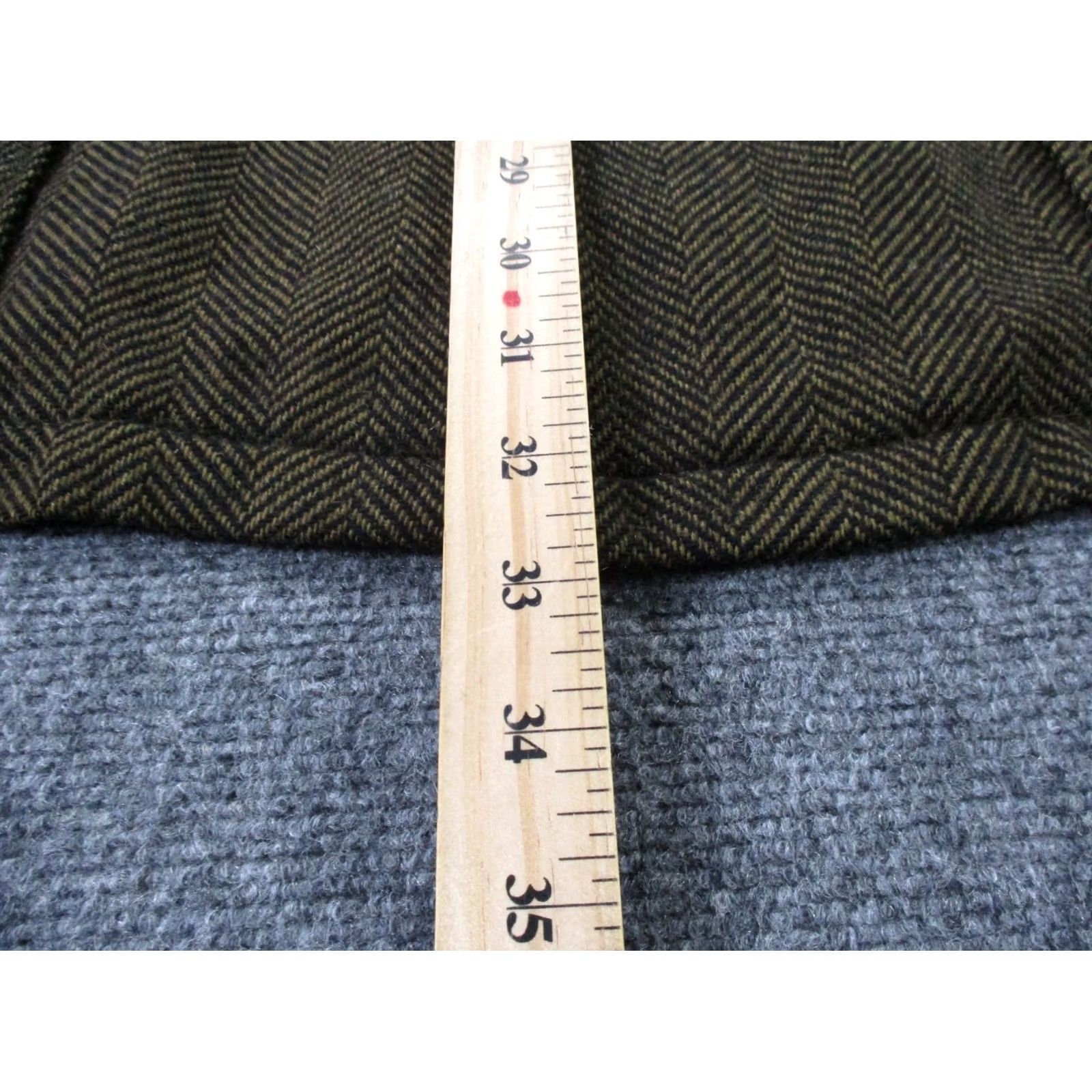 Vintage VINTAGE Field & Stream Jacket Mens 42 Wool Herringbone Overcoat Brown 40s 50s Sports Pockets Size US XS / EU 42 / 0 - 4 Thumbnail