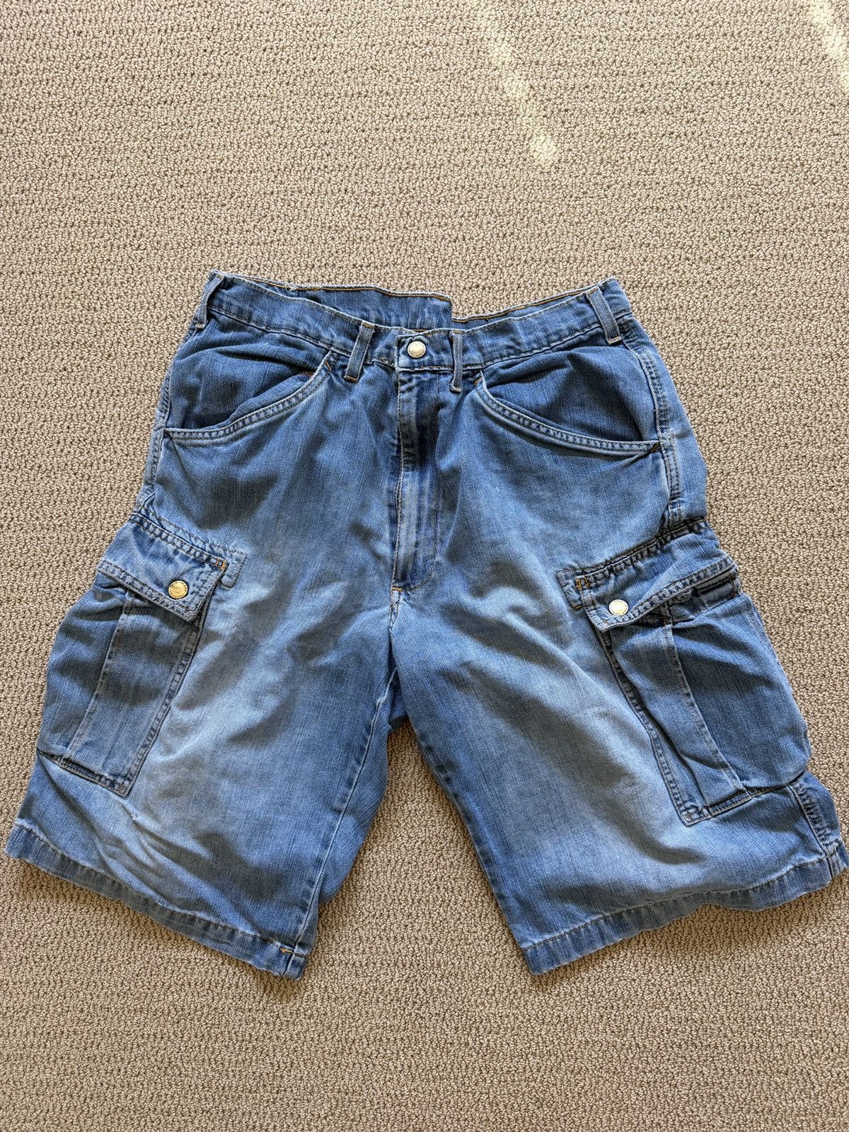 Polo Ralph Lauren Polo Jeans Denim Cargo Shorts Size US 32 / EU 48 - 1 Thumbnail