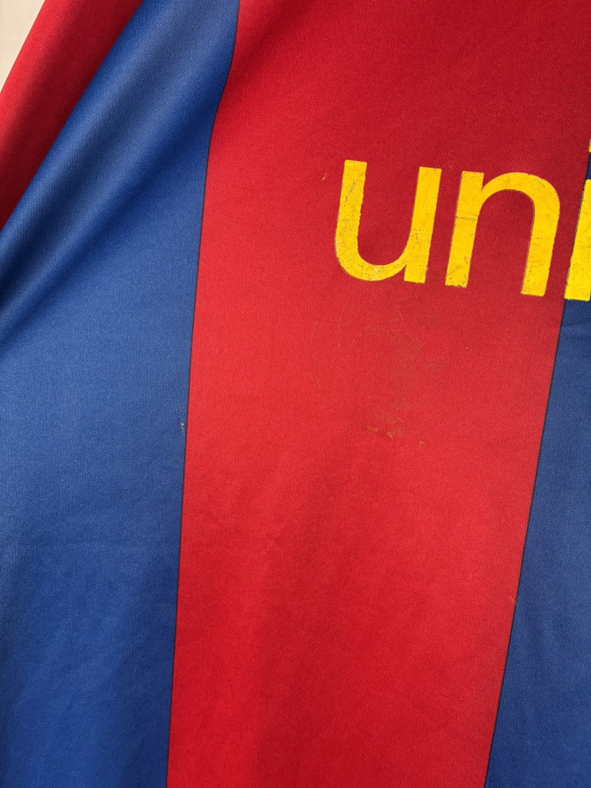 Vintage Fc Barcelona 2007/2008 home kit jersey #14 Henry Size US XL / EU 56 / 4 - 6 Thumbnail