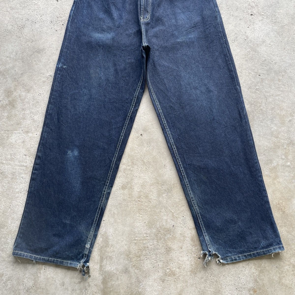 Japanese Brand Vintage Nautica Jeans Baggy Denim Jnco Indigo Pants W34 Size US 34 / EU 50 - 5 Thumbnail