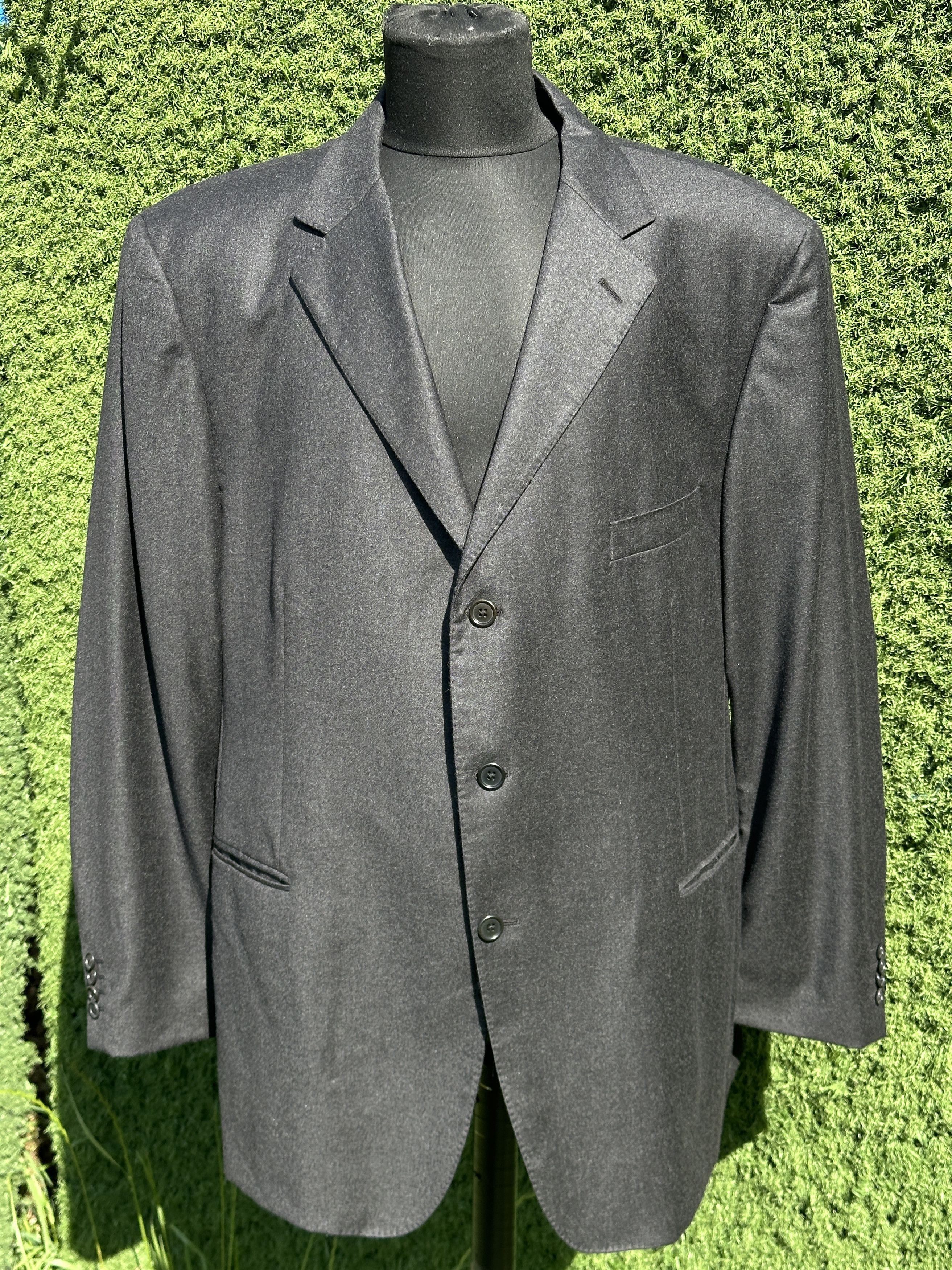 Loro Piana Kashmir House Loro Piana 110s Wool Blazer Suit Jacket 64 Size 54L - 3 Thumbnail