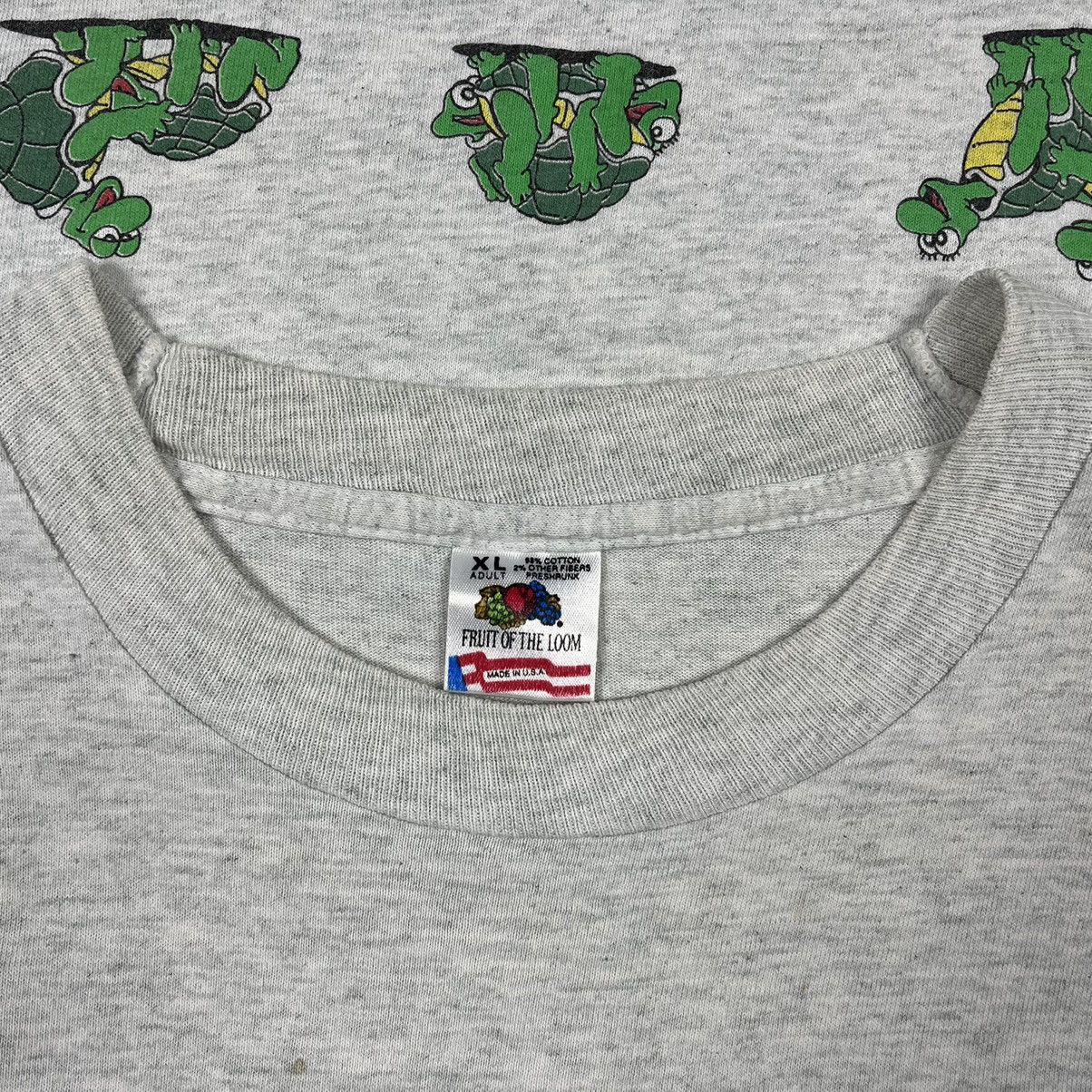 Vintage Vintage Turtle Sex position 18+ porn single stitch tee 1991 Size US XL / EU 56 / 4 - 7 Thumbnail