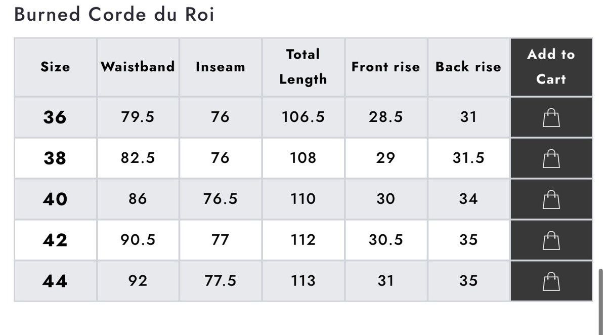 Other The One Cut Apparel Line-Burned corde du Roi Size US 40 / EU 56 - 5 Thumbnail