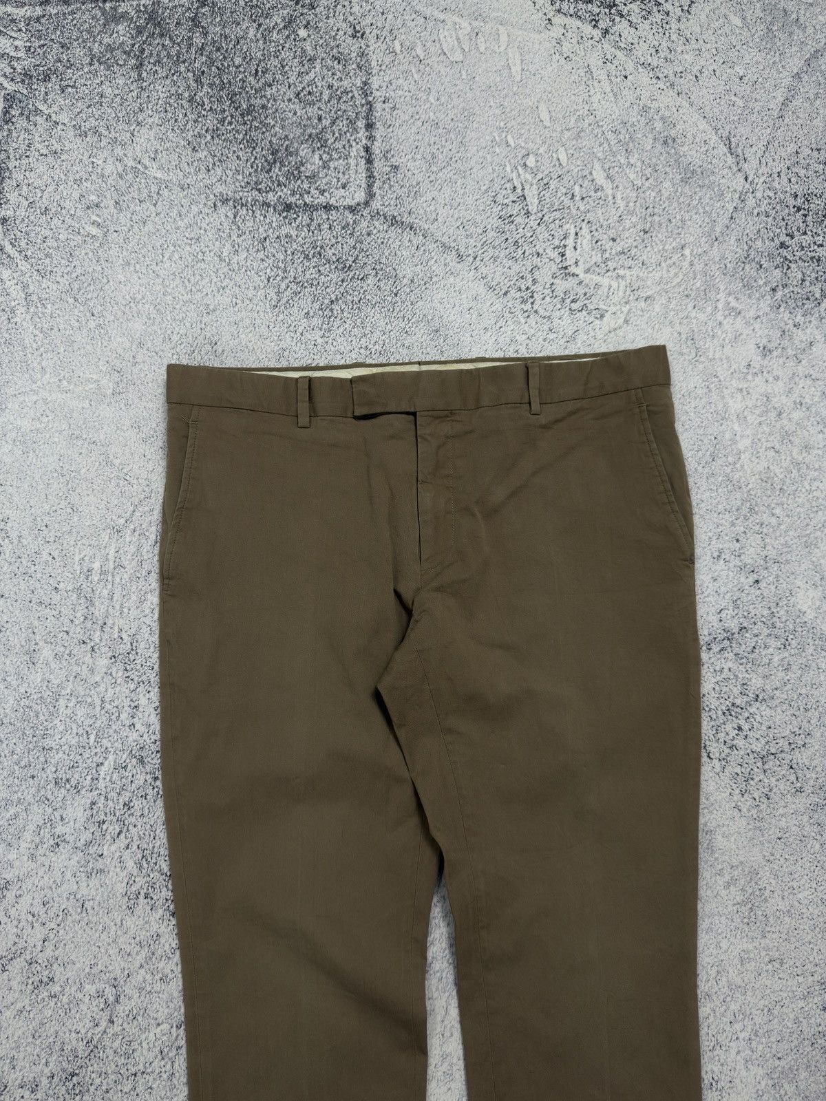 Polo Ralph Lauren × Ralph Lauren Black Label Ralph Lauren Black Label Beige Cotton Trousers Pants Size US 36 / EU 52 - 7 Thumbnail