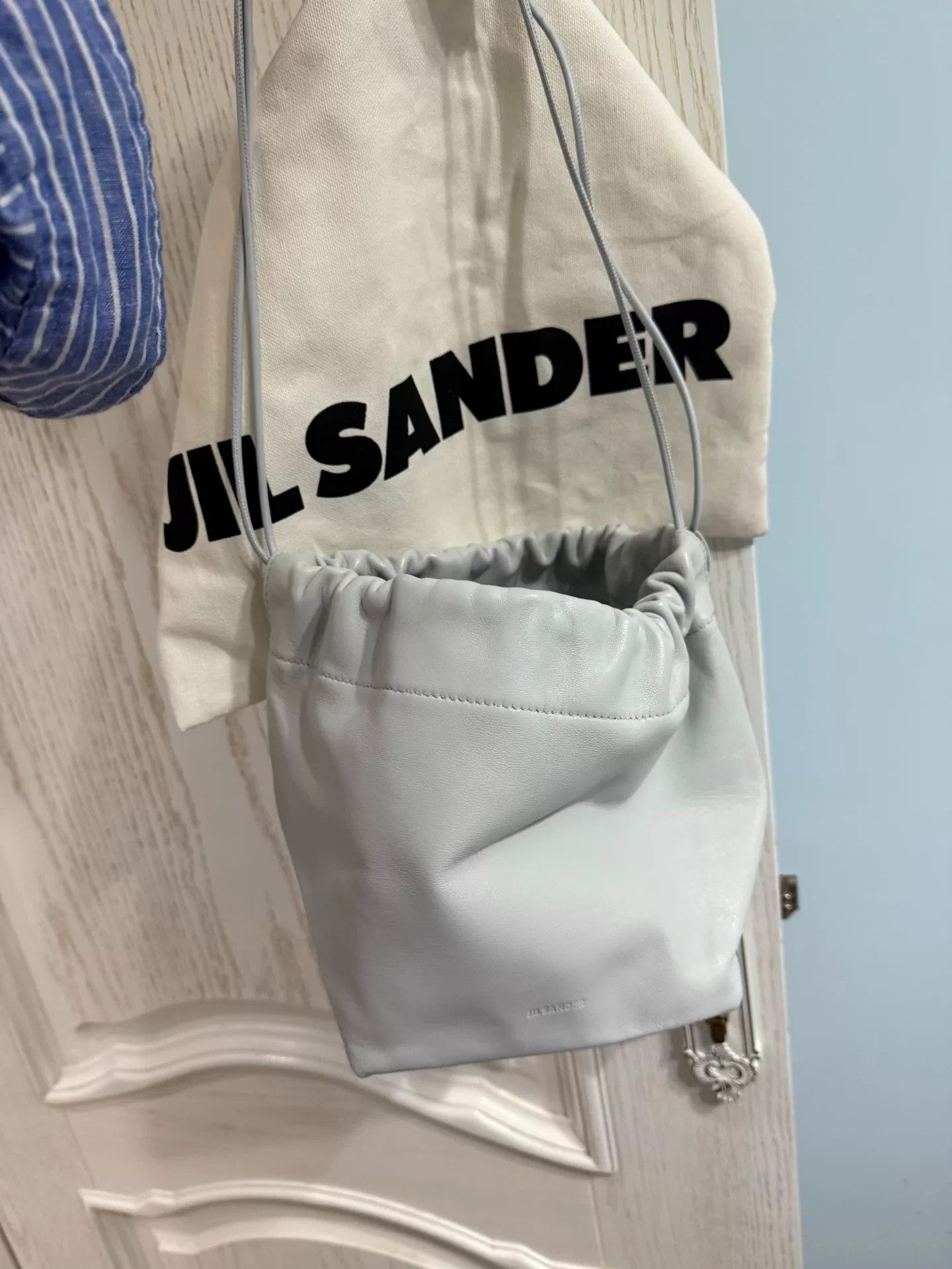 Jil Sander Jil Sander Leather Shoulder Bag in Stunning Color Size ONE SIZE - 1 Thumbnail