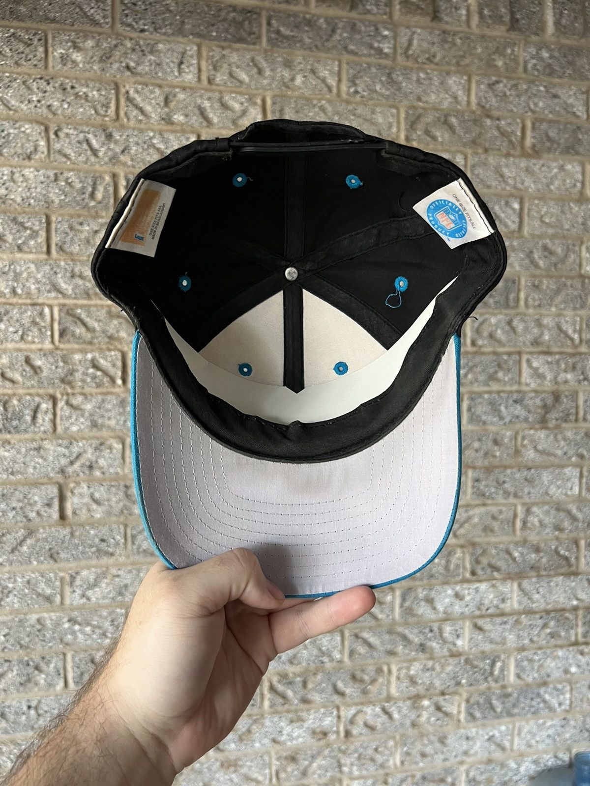 Sports Specialties × Vintage Vintage 90’s NFL Carolina Panthers SnapBack Hat Size ONE SIZE - 3 Thumbnail