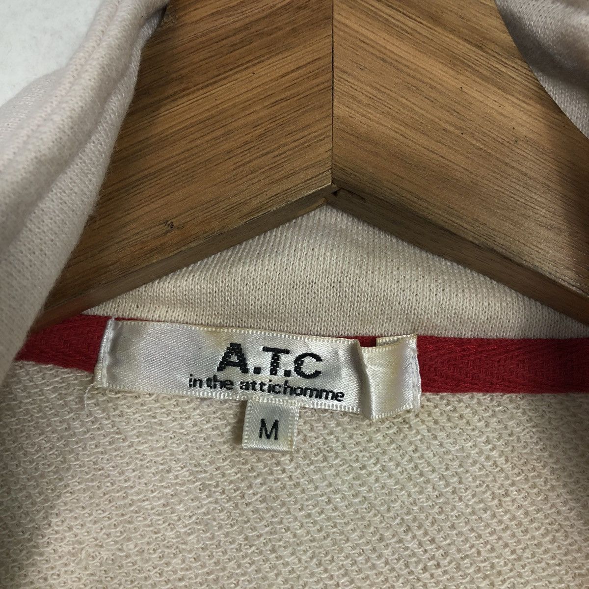 In The Attic 📌Vintage Sweatshirt Collar In The Attic Design Spell Out Size US M / EU 48-50 / 2 - 17 Thumbnail