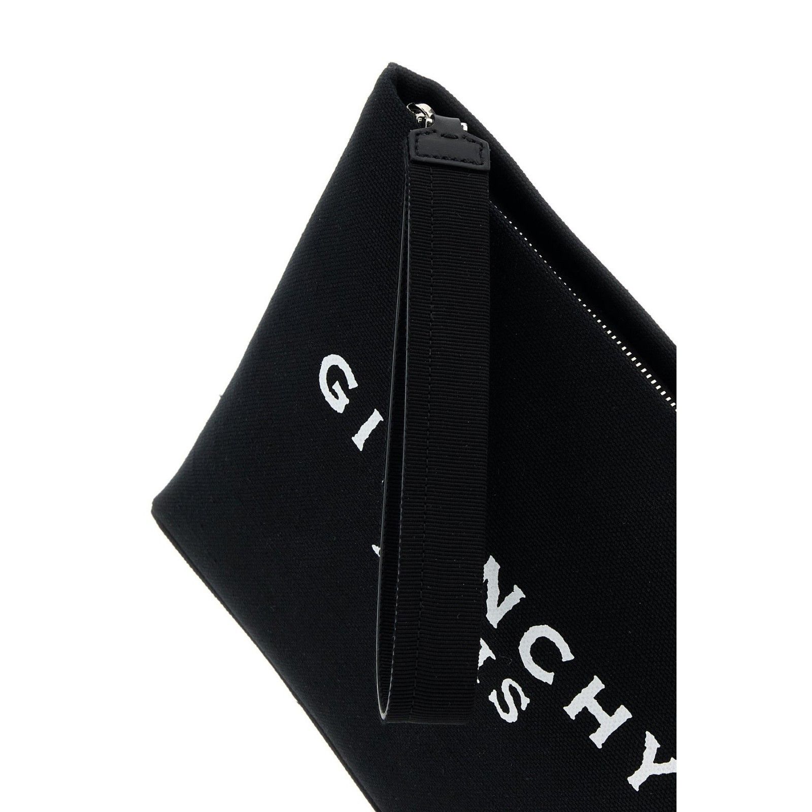 Givenchy GIVENCHY Black Canvas Clutch Bag New And Authentic Size ONE SIZE - 4 Thumbnail