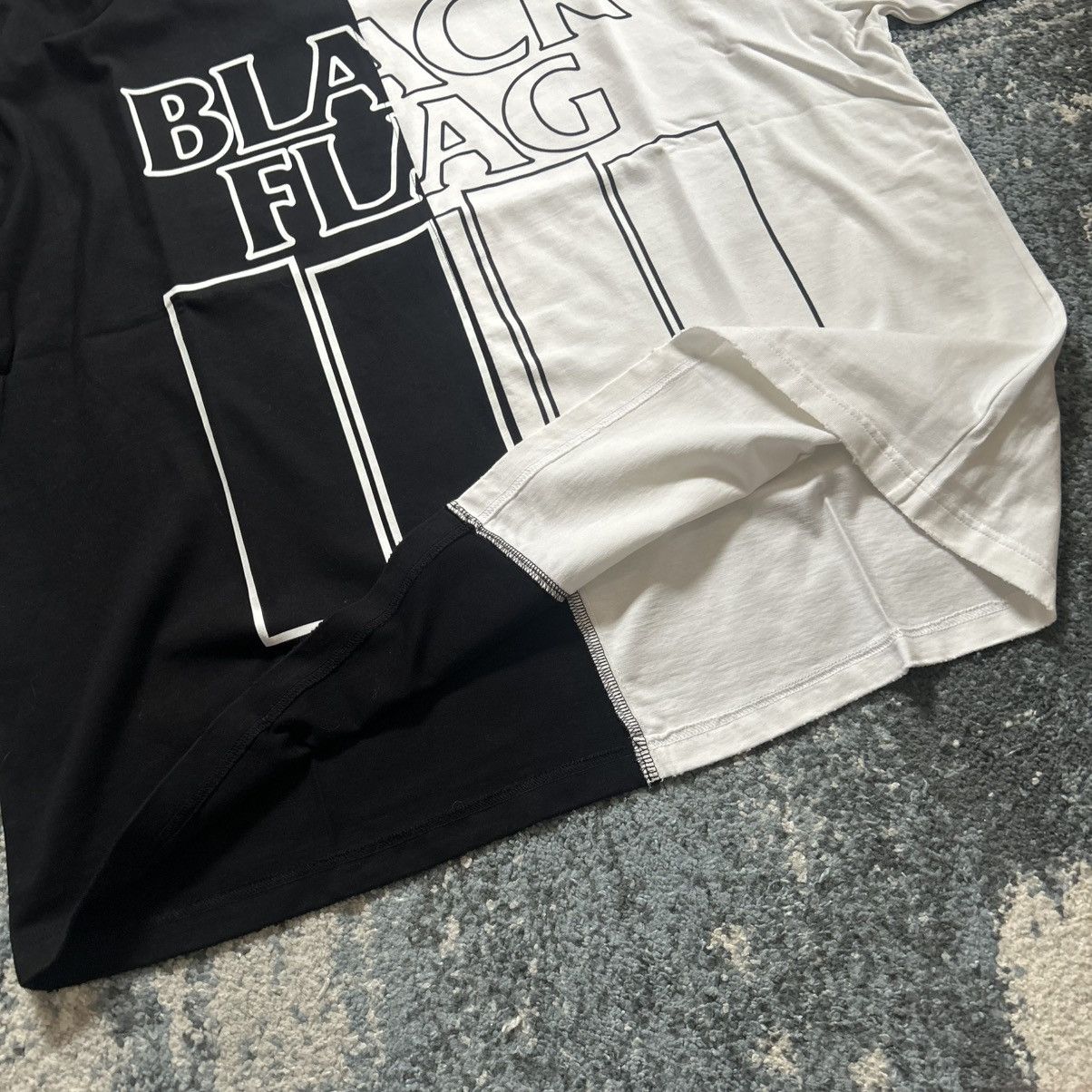 Revenge SPLiT “UNTiTLED” SHOWCASE ONE BLACK FLAG DiSTRESSED BOXY TEE Size US XXL / EU 58 / 5 - 6 Thumbnail