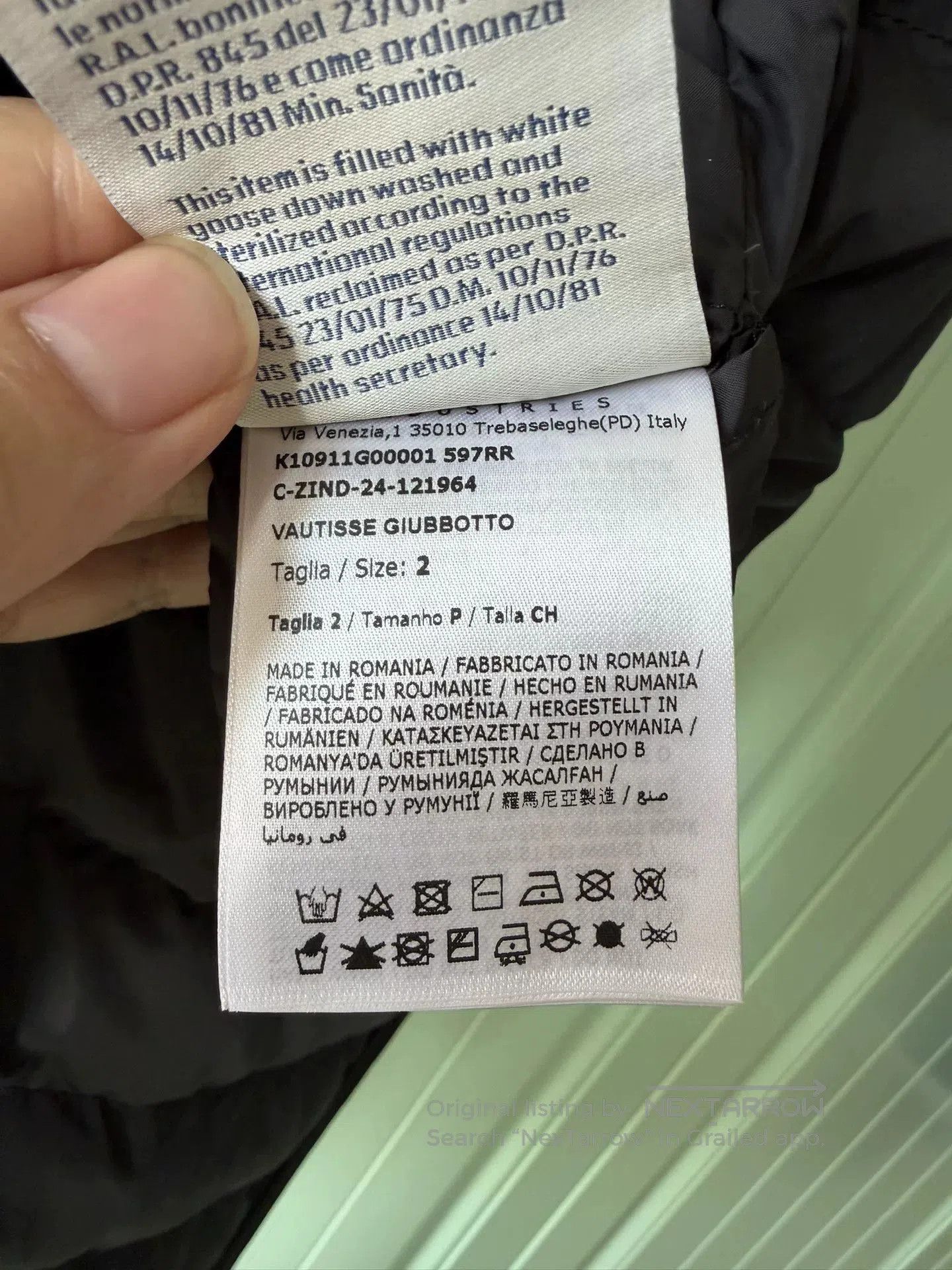 Moncler Moncler Men's Black Down Jacket. Size US M / EU 48-50 / 2 - 4 Thumbnail