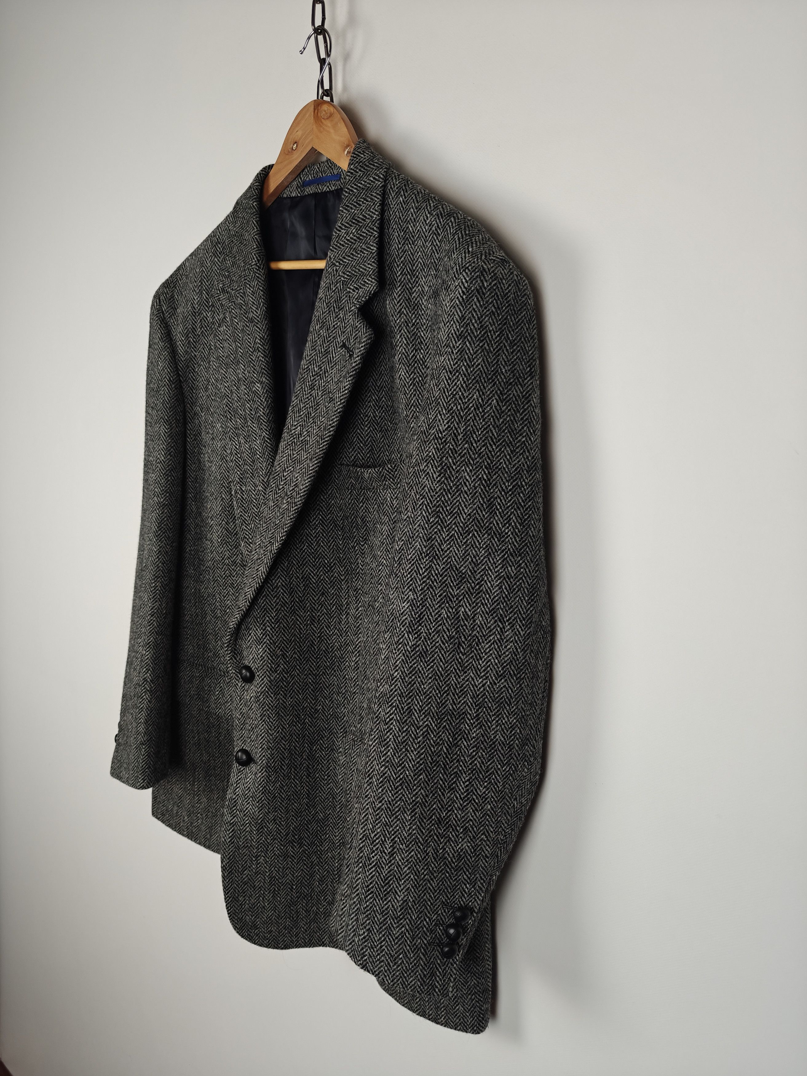 Harris Tweed Harris Tweed Wool Blazer Jacket Brown size 46R Size 46R - 5 Thumbnail