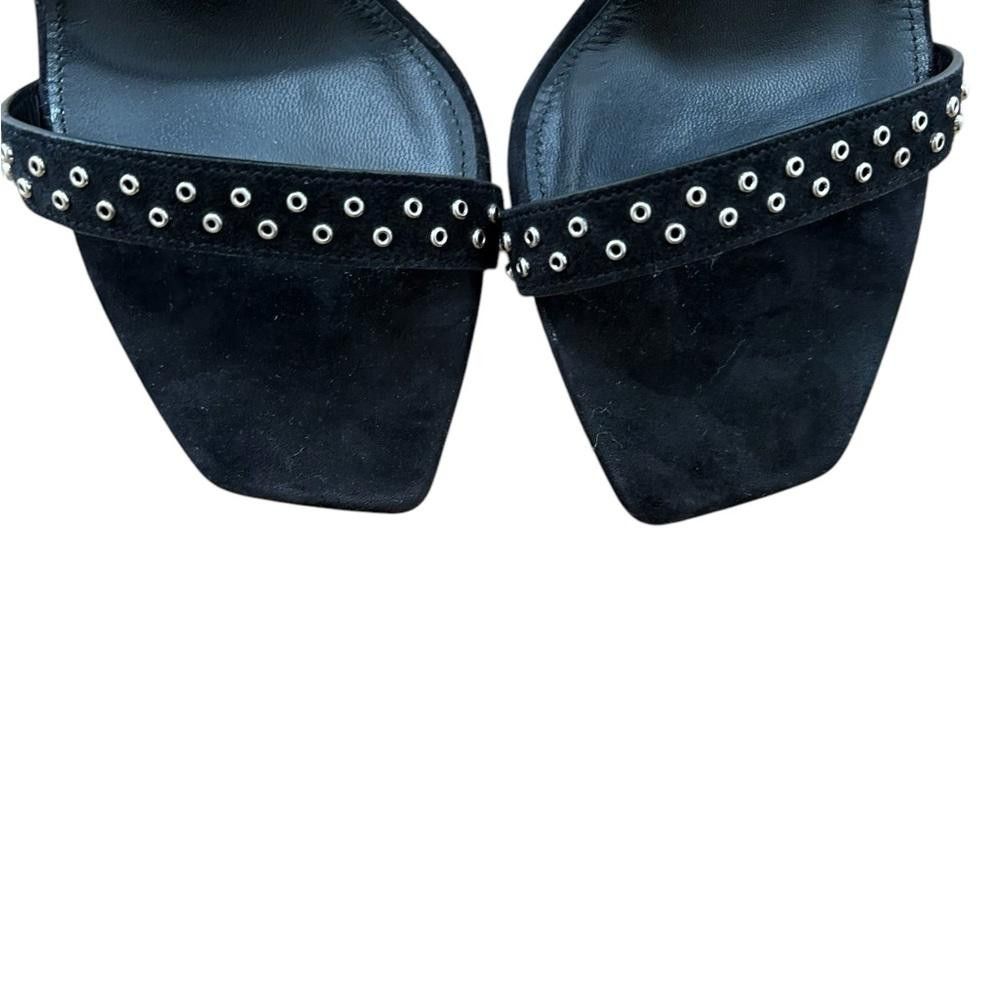 Yves Saint Laurent Saint Laurent Leather Mica 105 Stud Mule Black Size 6.5 Size US 6.5 / IT 36.5 - 10 Thumbnail
