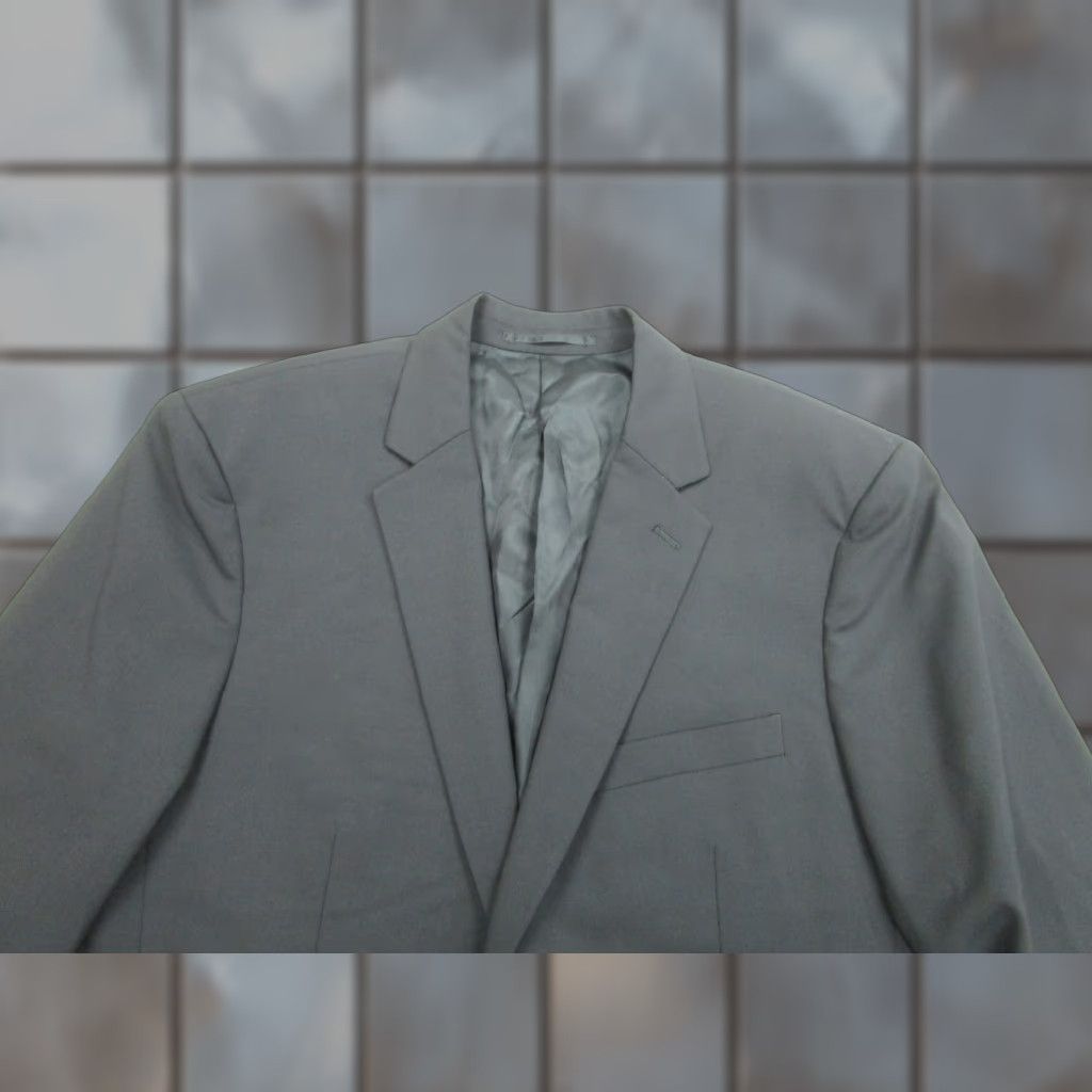 Theory Theory Blazer Mens 40 Black Wool Slim Sport Coat Notch Lapel Front Two-Button Single-Breasted Regular Coat Size 40R - 1 Thumbnail