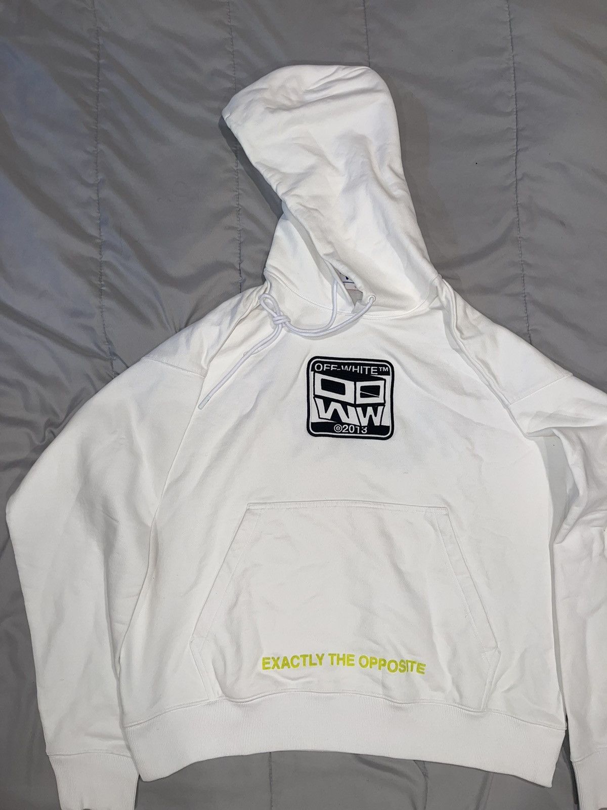 Off white eye hoodie hotsell