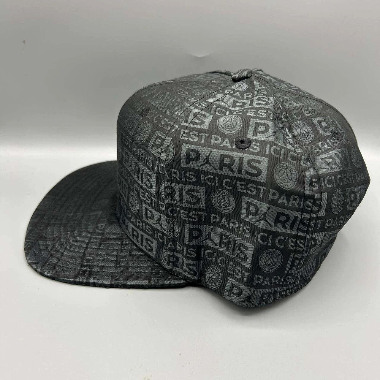 Jordan Brand Air Jordan Paris Saint Germain Hat All Over Logo Snap Back Size ONE SIZE - 6 Thumbnail
