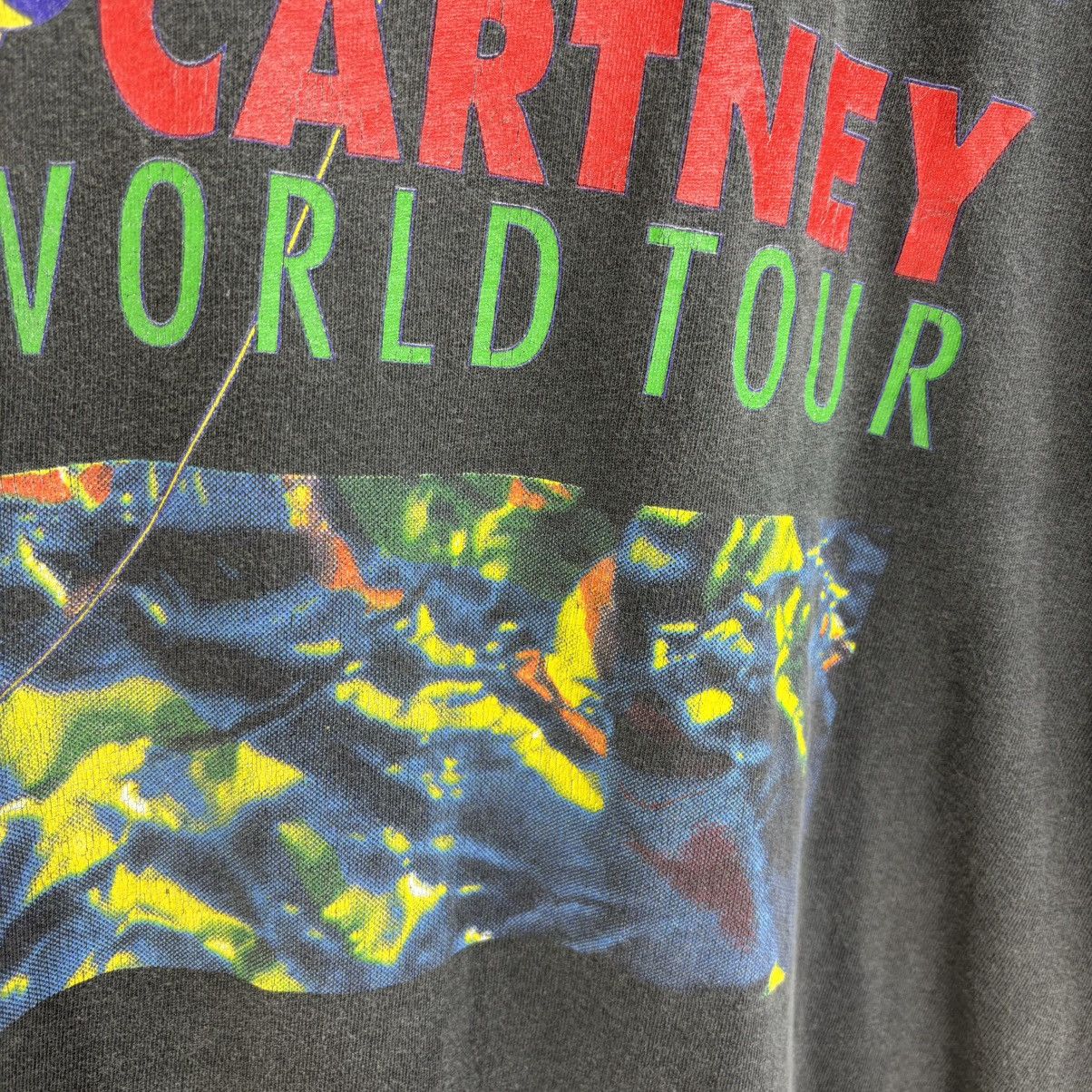 Band Tees × Vintage Vintage Paul McCartney The New World Tour T-shirt Size US XXL / EU 58 / 5 - 16 Thumbnail