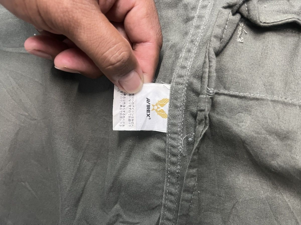 Avirex 🔥AVIREX MILITARY JACKET Size US L / EU 52-54 / 3 - 9 Thumbnail