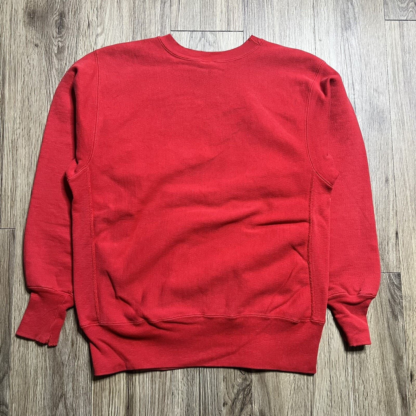 Champion Vintage 90s Champion Reverse Weave Red Sweatshirt Large Size US L / EU 52-54 / 3 - 2 Thumbnail