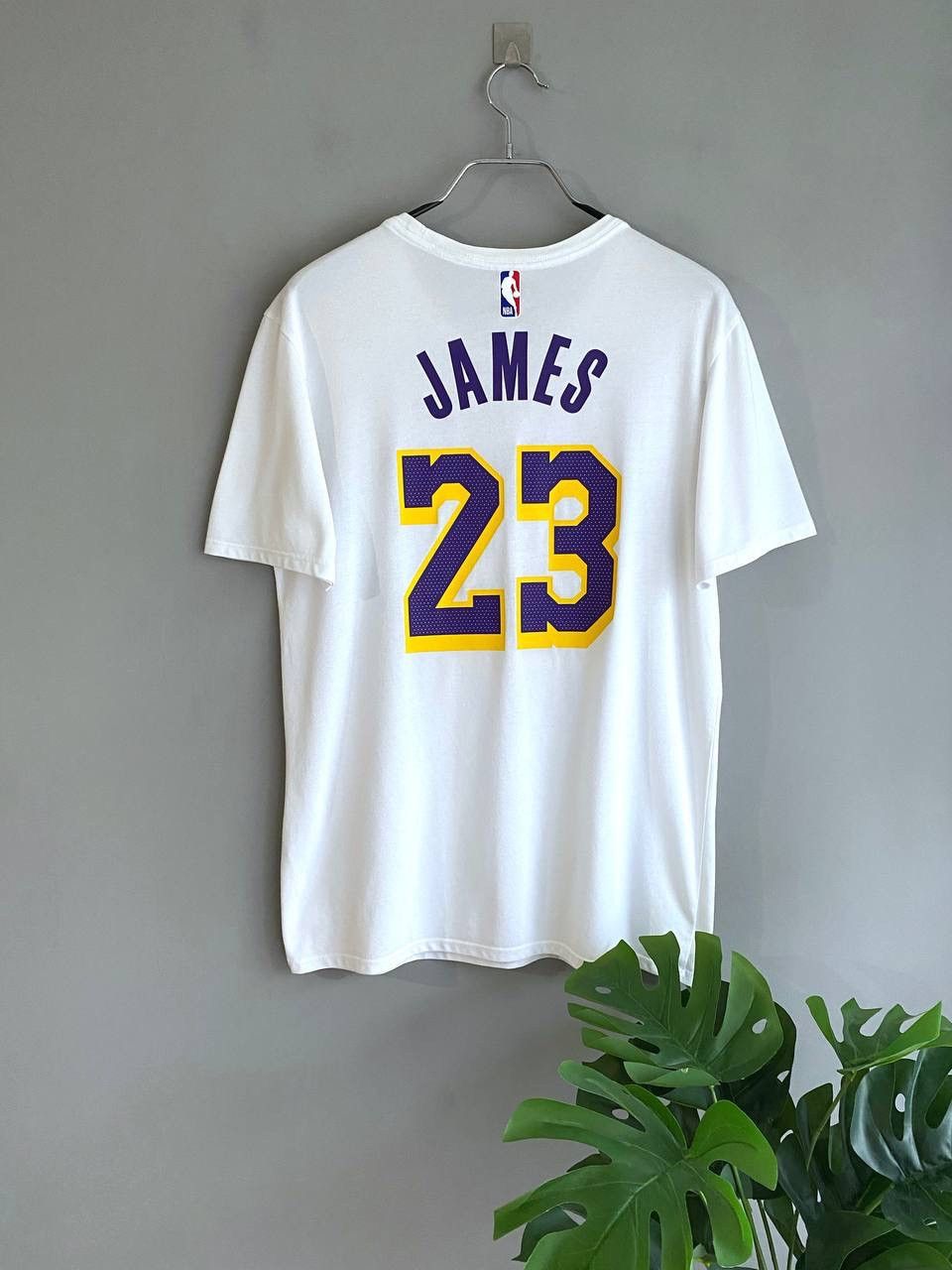 Nike Nike x NBA Men's T-Shirt L.A. Lakers #23 Lebron James Size M Size US M / EU 48-50 / 2 - 2 Thumbnail